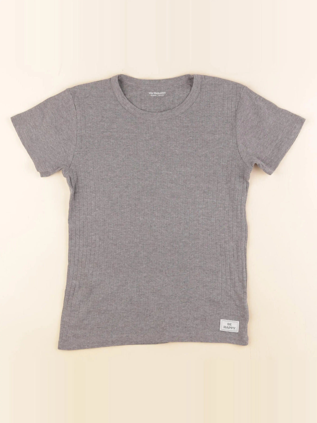 Vertbaudet - maillot de corps gris - 10 ans
