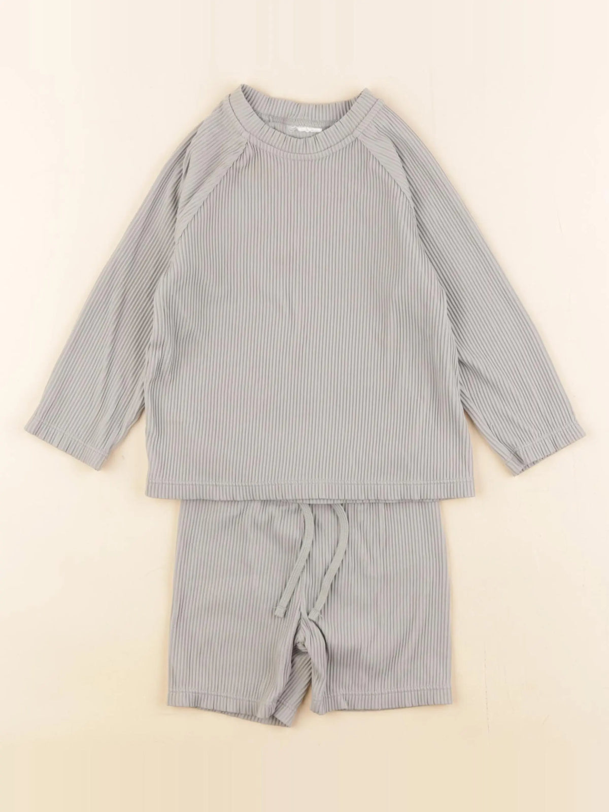 H&M - ensemble de bain vert - 9/12 mois
