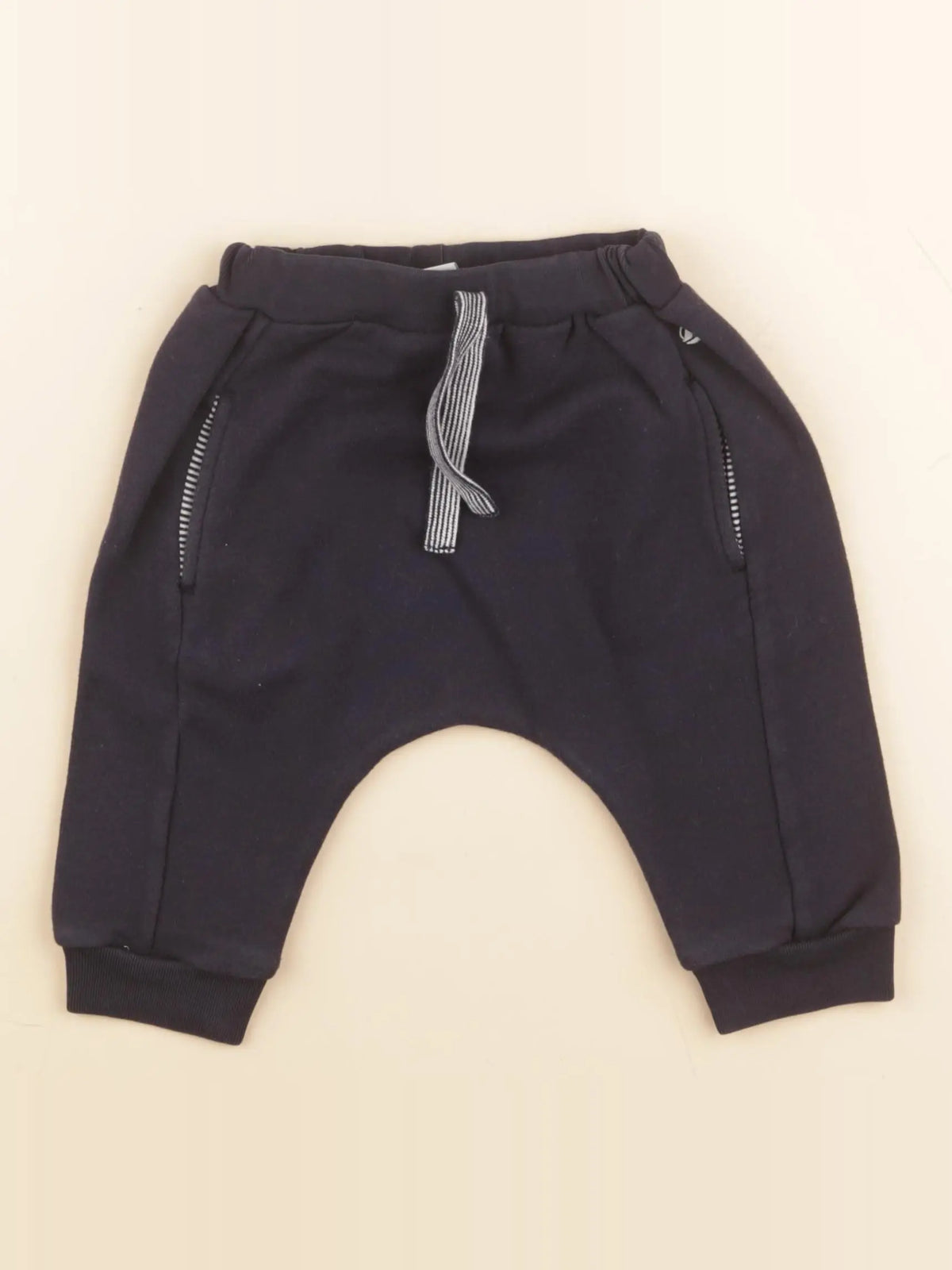 Petit Bateau - jogging bleu - 6 mois