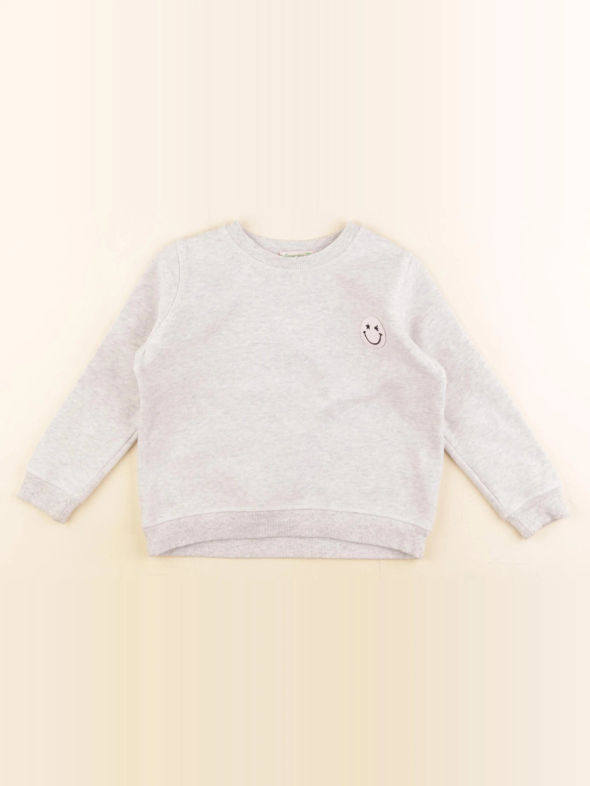 Bonpoint - sweat beige - 6 ans