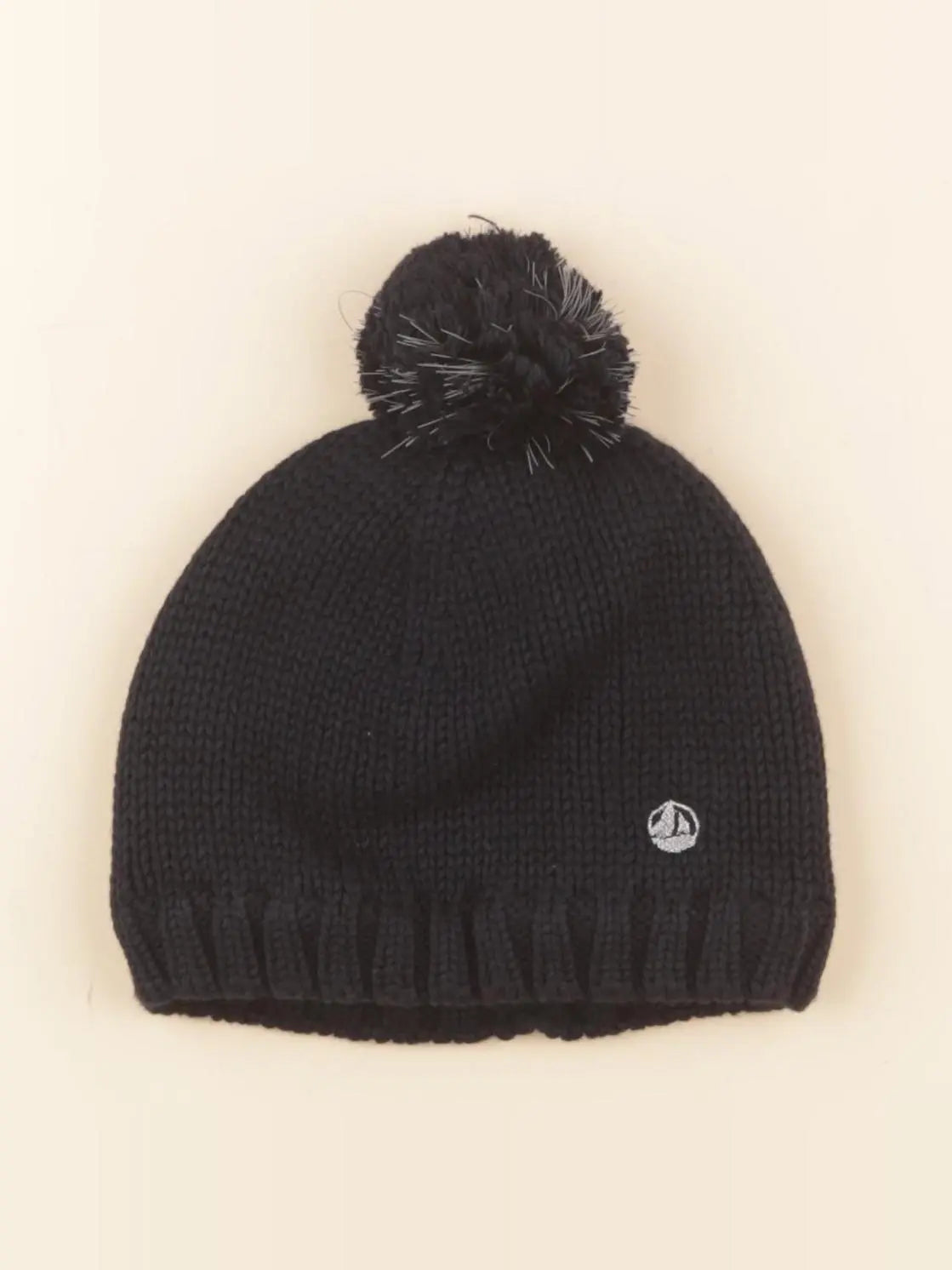Petit Bateau - bonnet bleu, argent - 6/8 ans