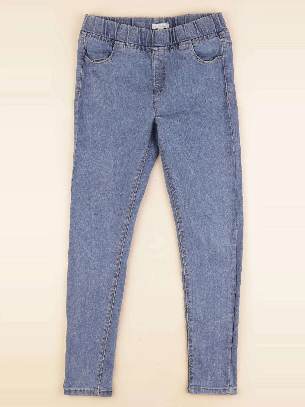 Vertbaudet - jegging bleu - 10 ans
