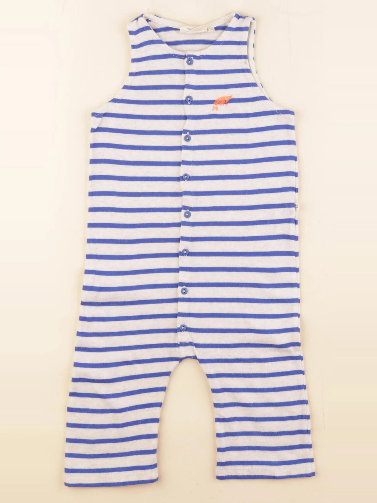 Arsène et les pipelettes - combinaison bleu, beige - 3 ans