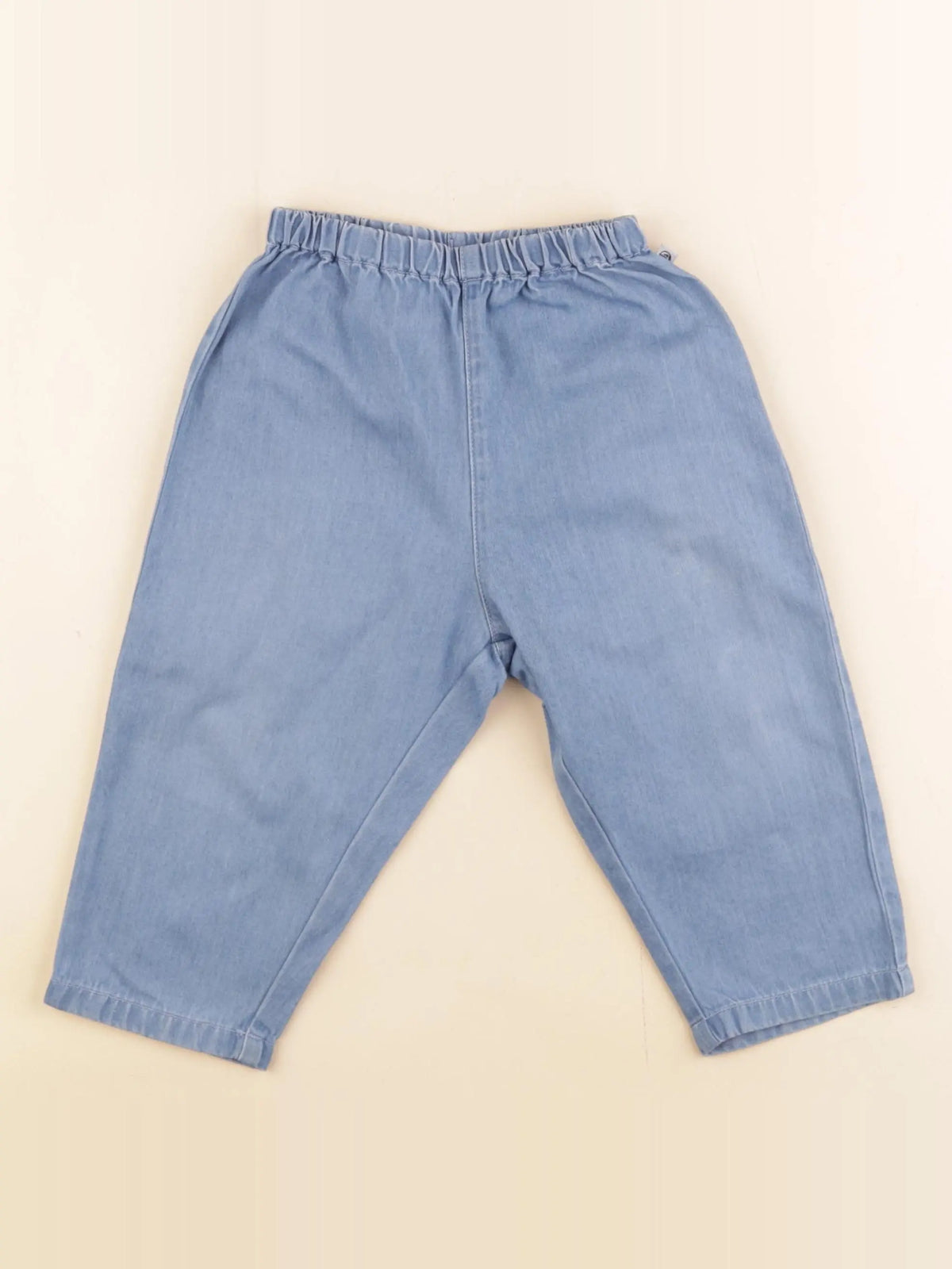 Petit Bateau - pantalon bleu - 2 ans