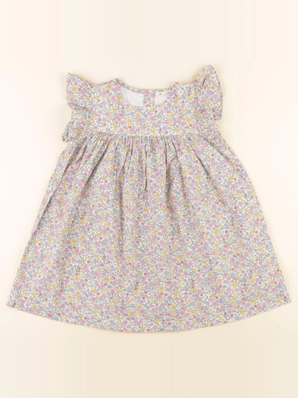 Vertbaudet - robe multicolore - 4 ans
