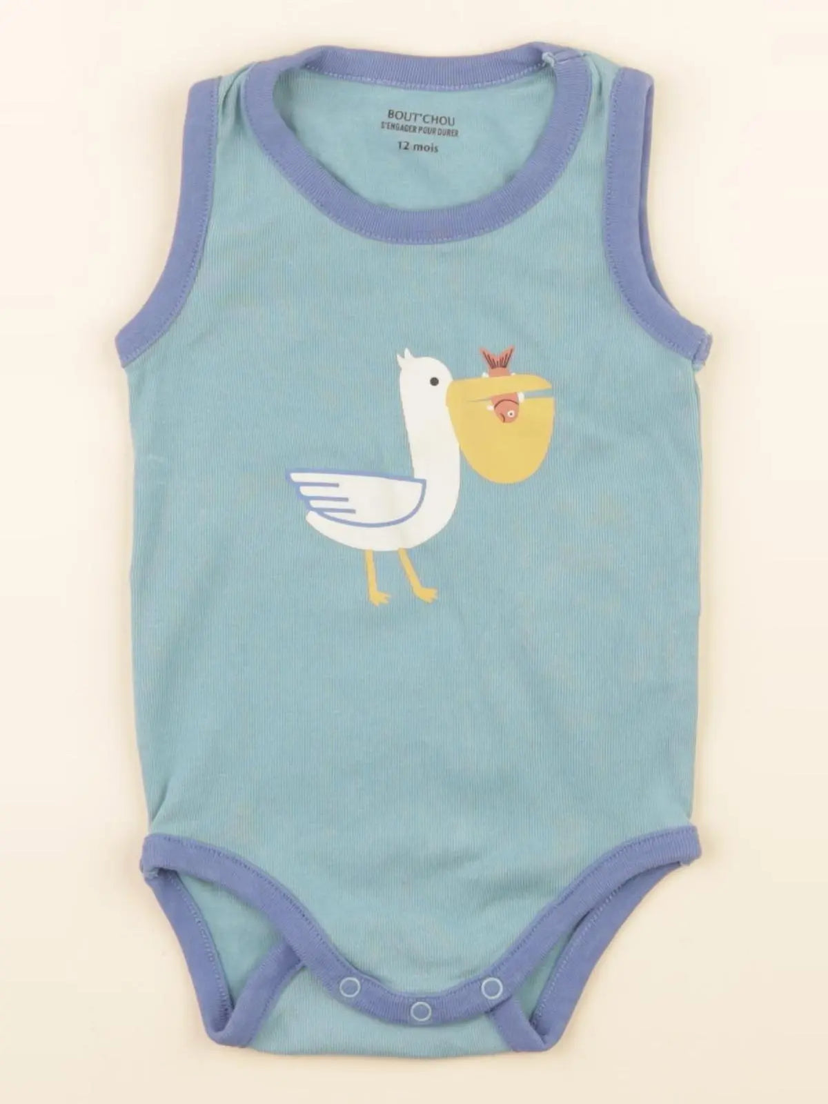 Boutchou - body vert - 12 mois