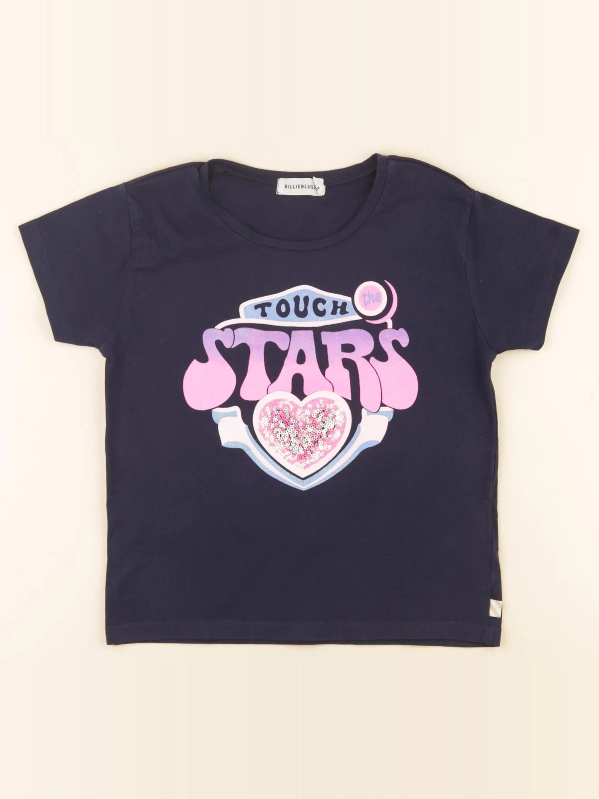 Billie Blush - tee-shirt bleu - 8 ans