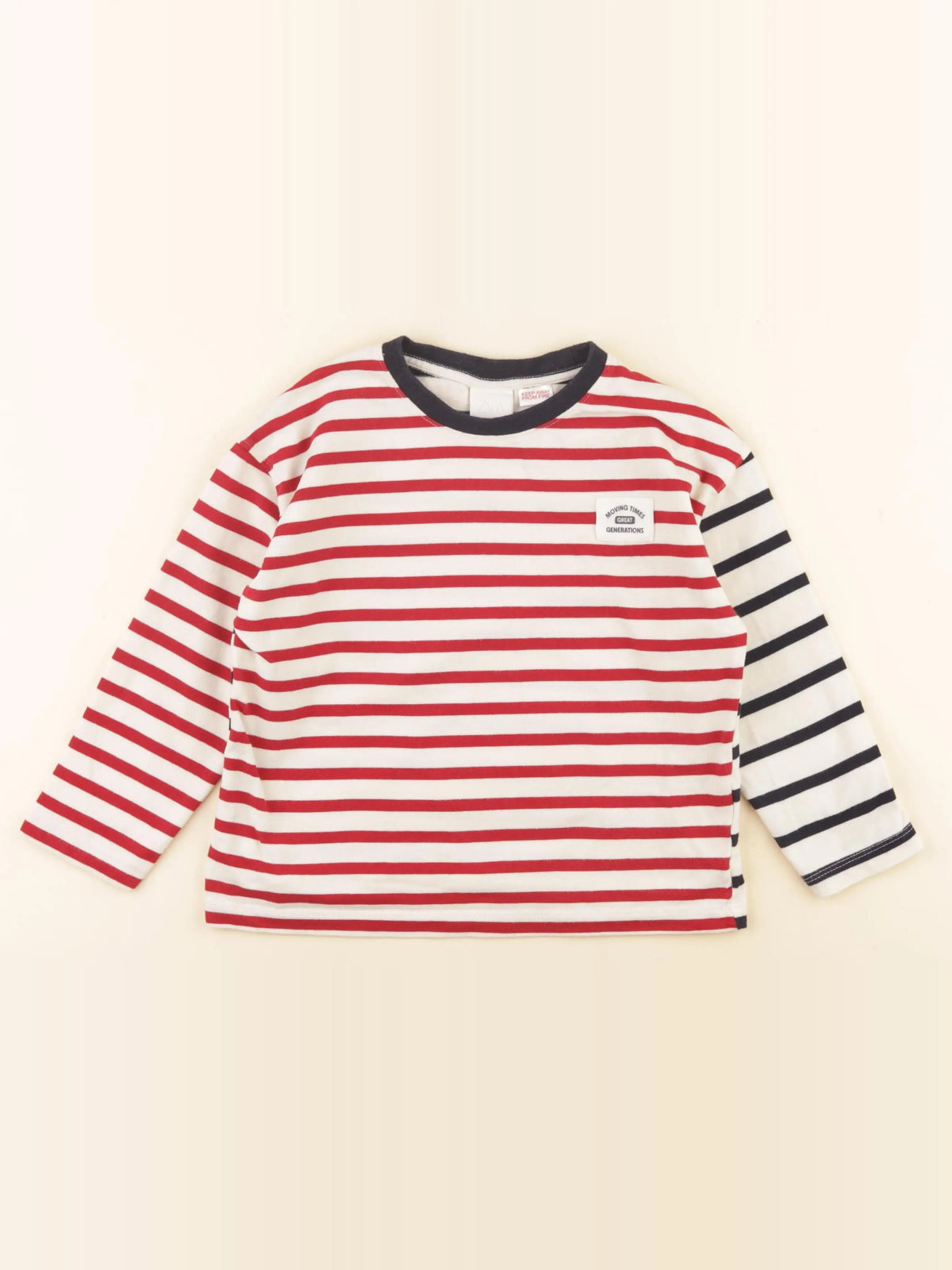 Zara - tee-shirt rouge - 5 ans