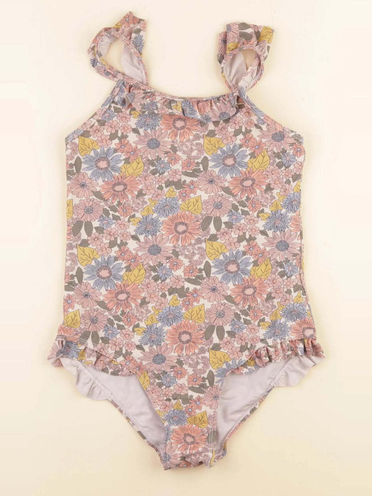 Vertbaudet - maillot de bain multicolore - 11/12 ans