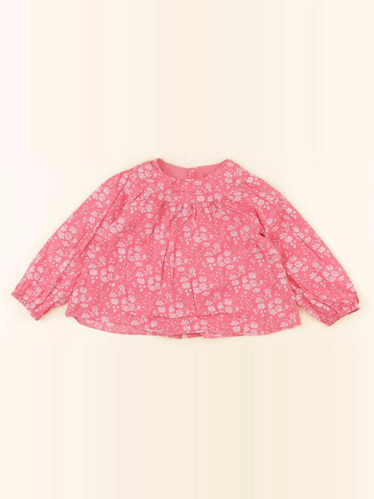 Jacadi - blouse liberty rose - 18 mois