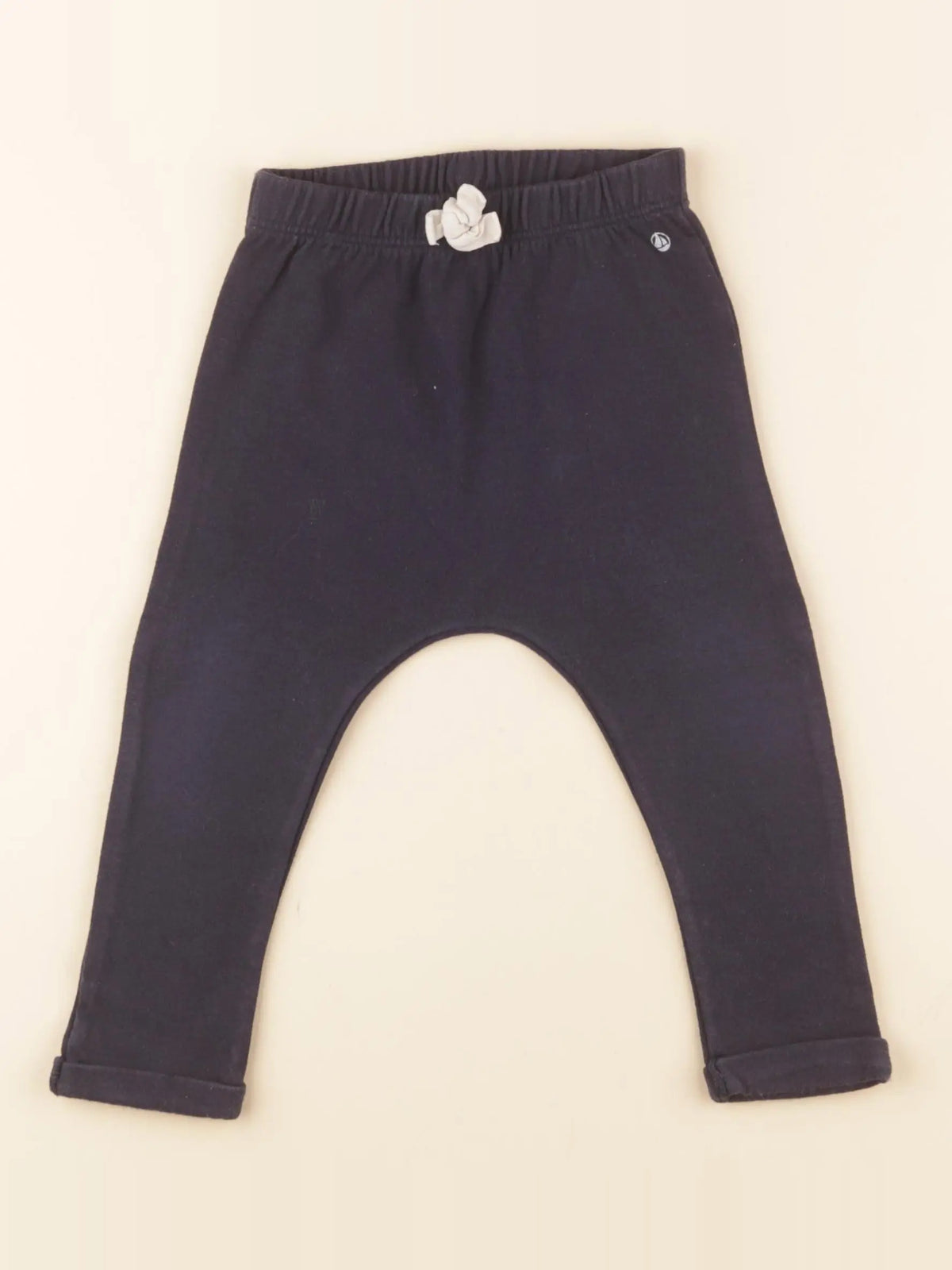 Petit Bateau - legging bleu - 18 mois