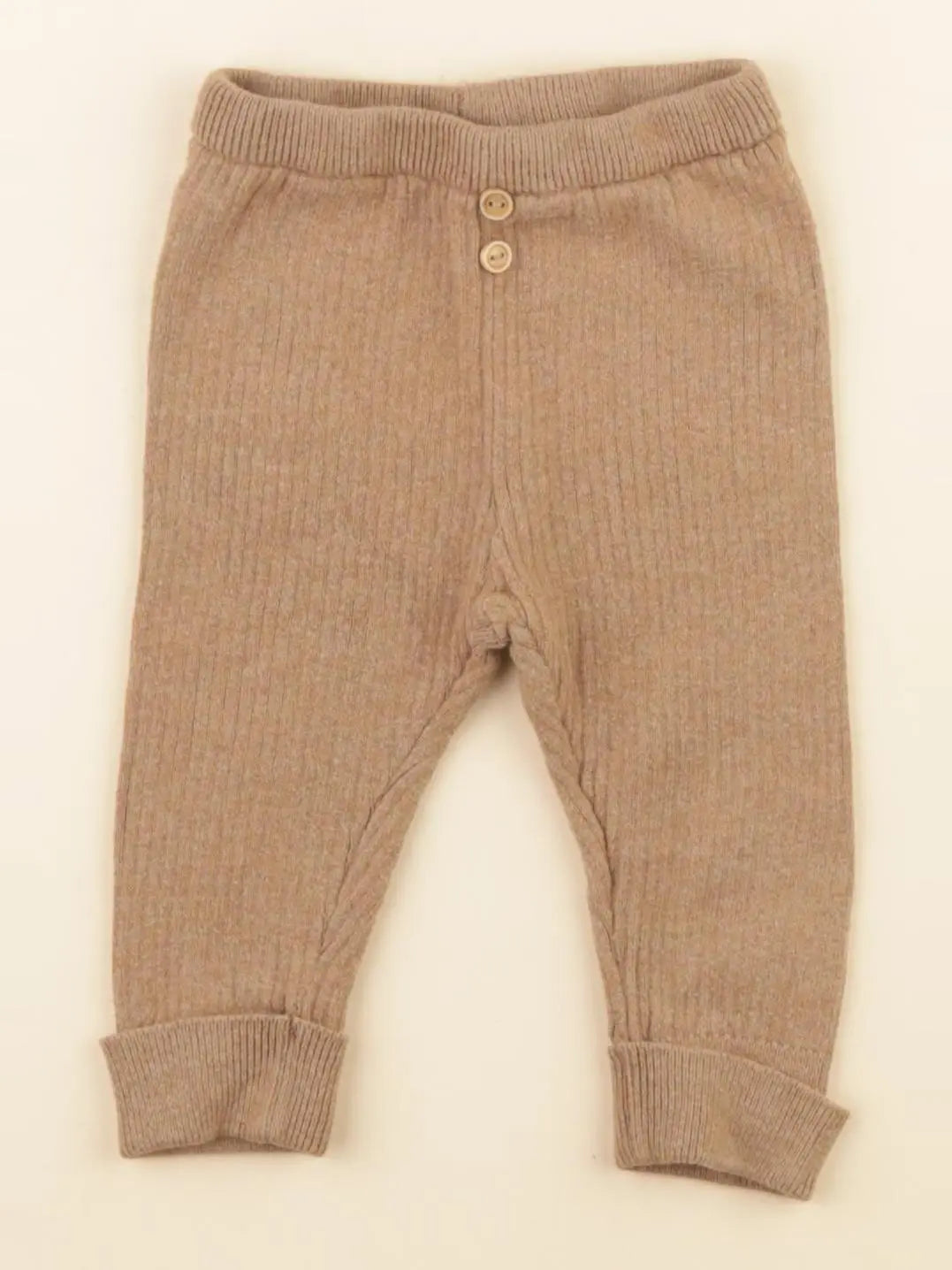 Zara - legging marron - 3/6 mois