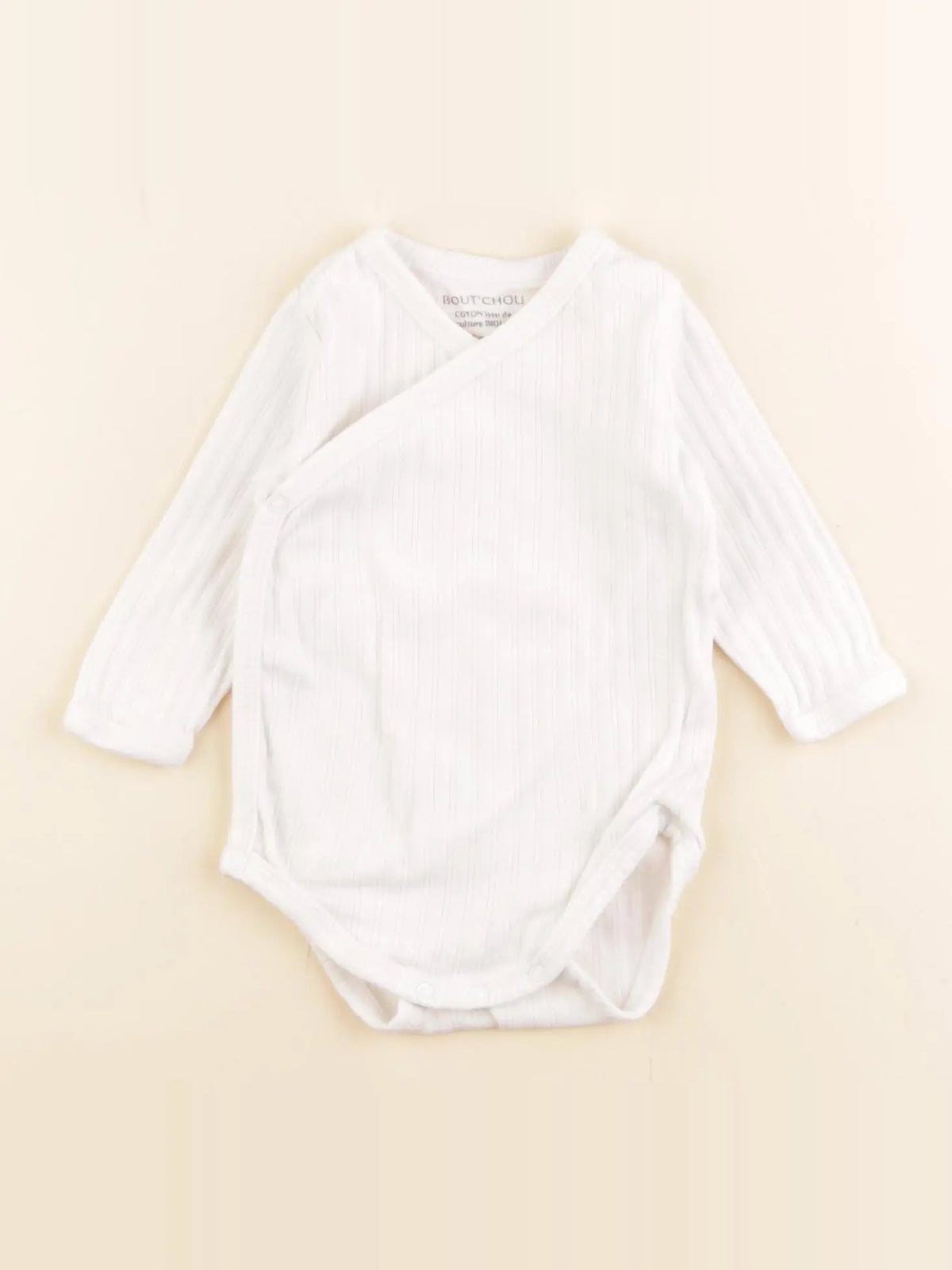 Boutchou - body blanc - 3 mois