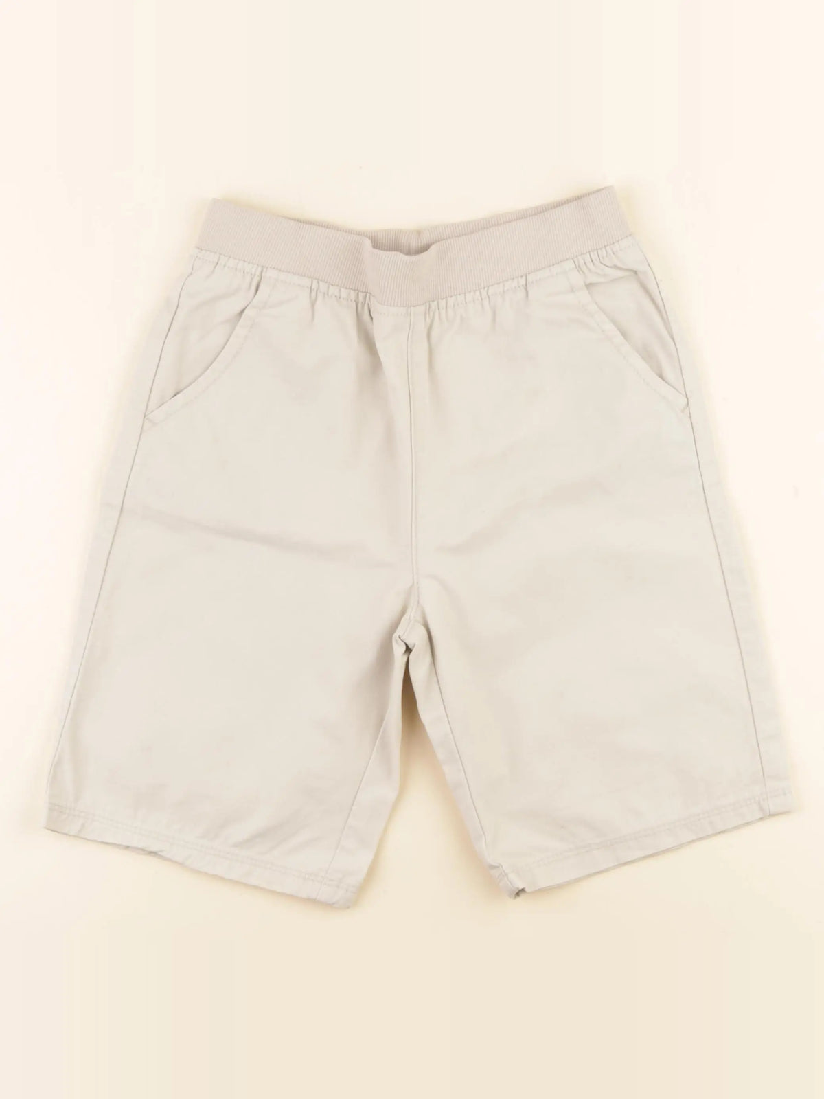 Monoprix - short beige - 10 ans