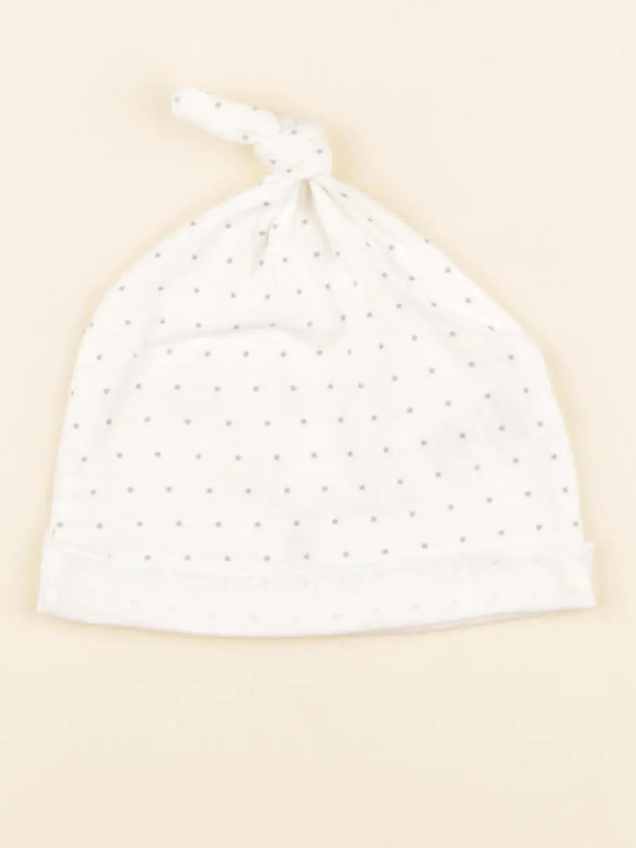 Petit Bateau - bonnet beige - 12 mois