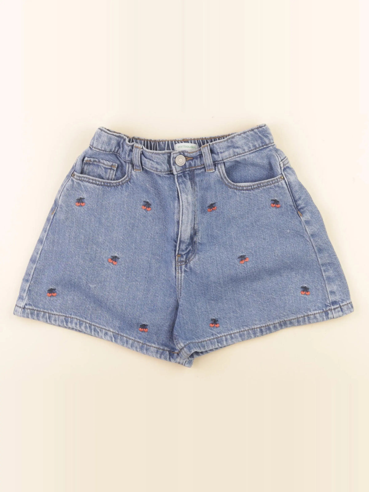 Vertbaudet - short bleu - 10 ans