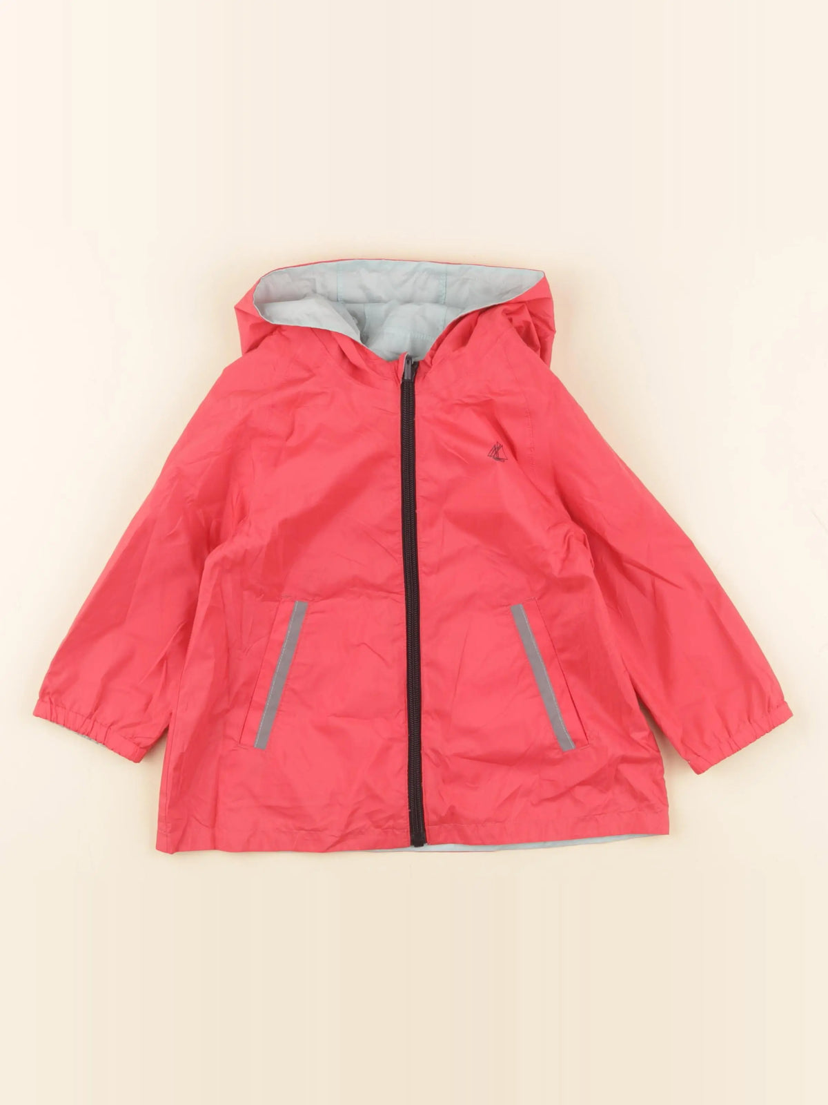 Petit Bateau - coupe-vent réversible multicolore - 24 mois