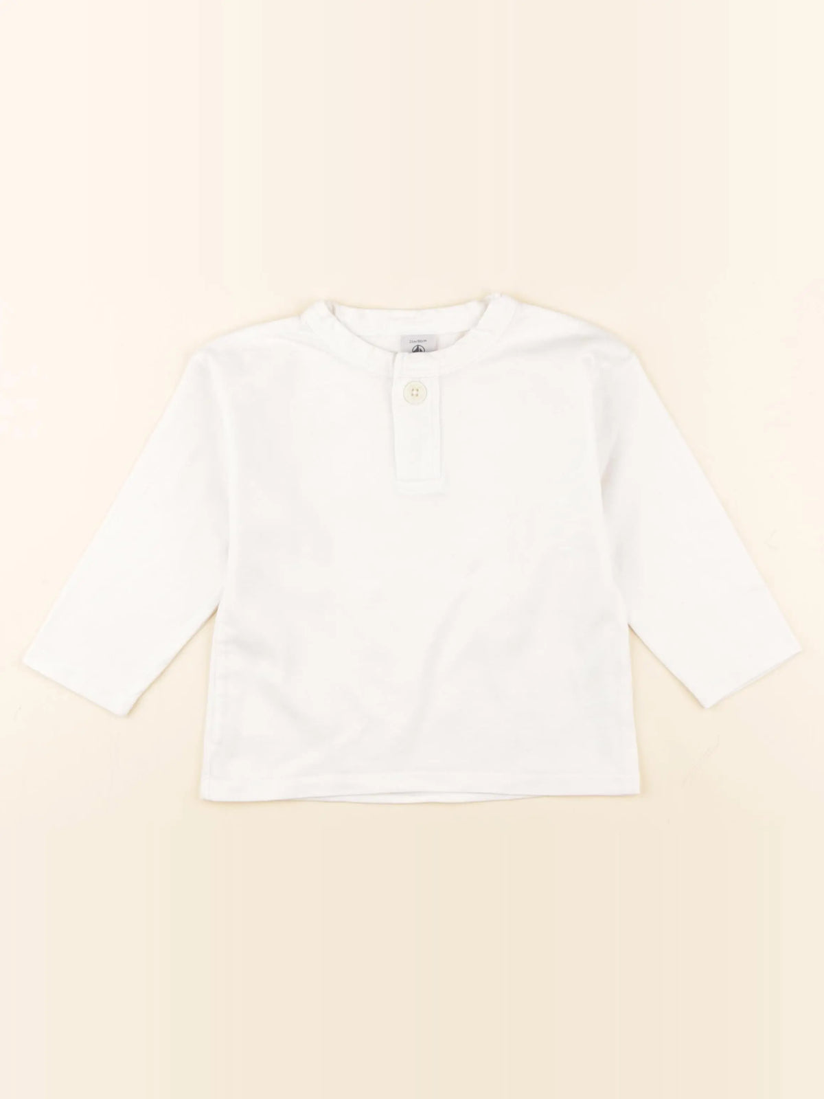 Petit Bateau - tee-shirt blanc - 24 mois
