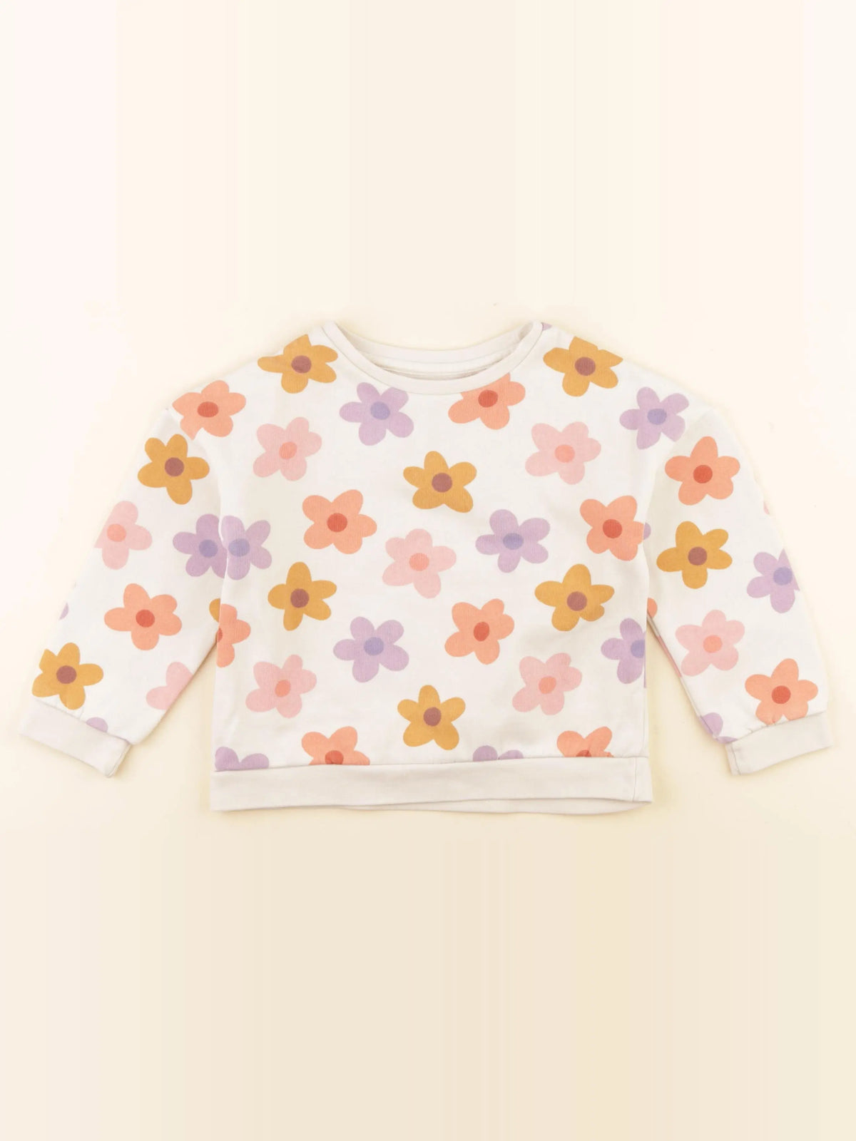 Vertbaudet - sweat multicolore - 4 ans