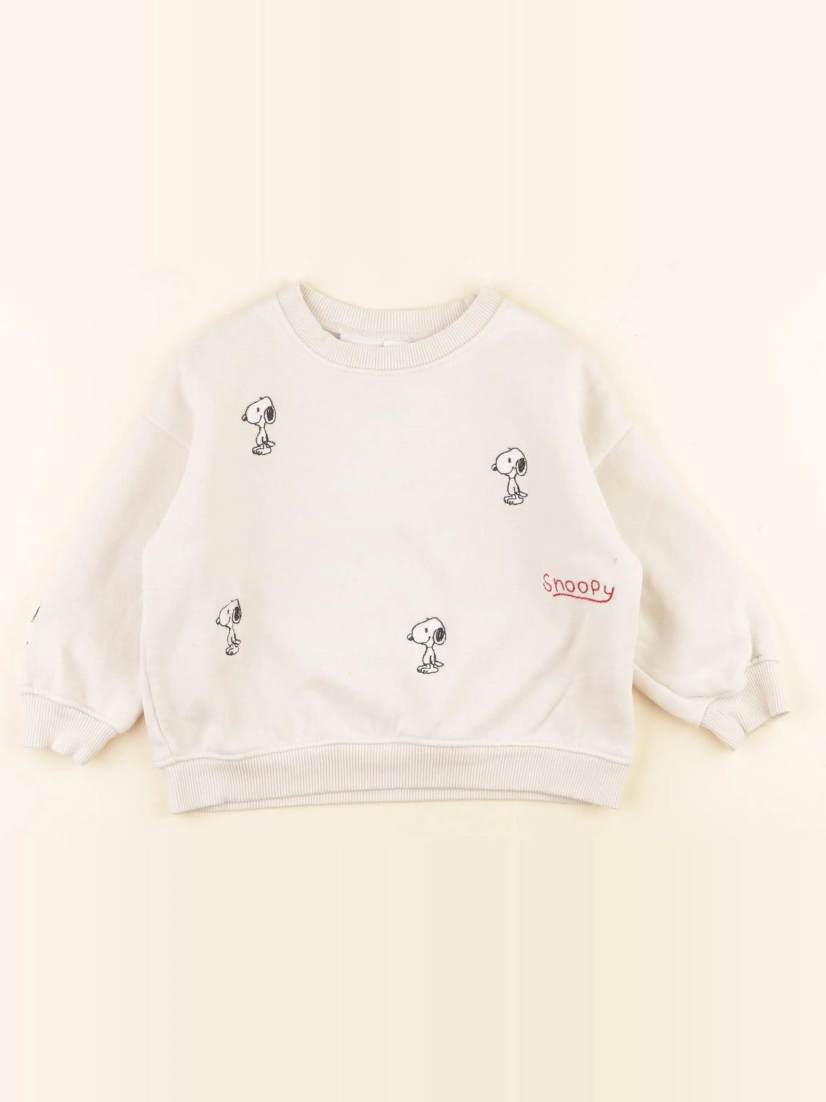 Zara - sweat beige - 2 ans