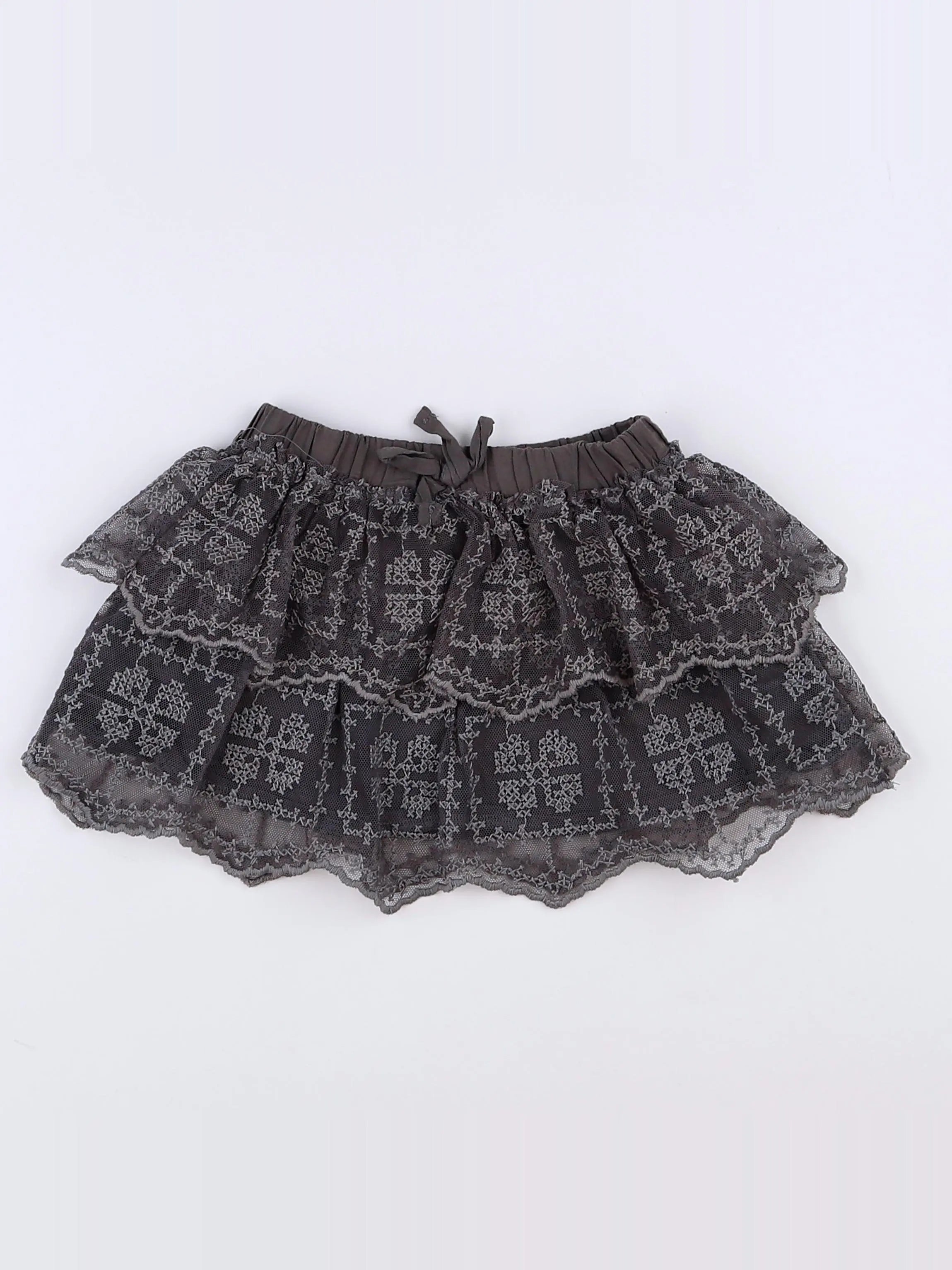 Zara - jupe gris - 9/12 mois