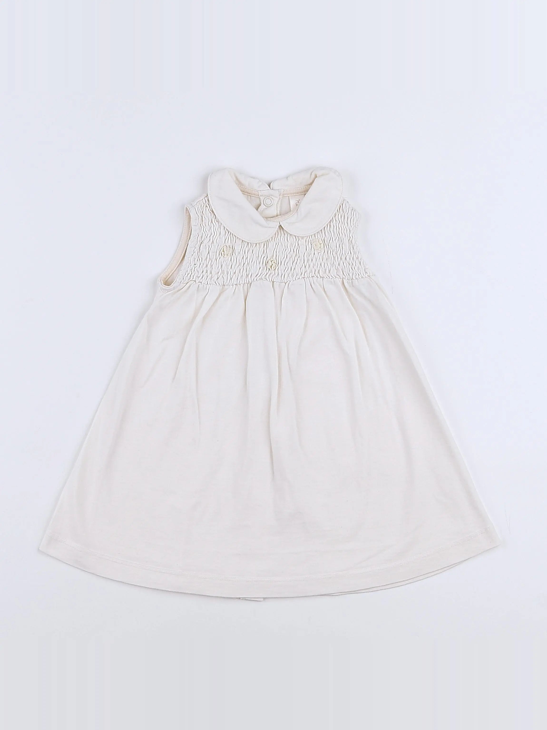 Naturapura - robe beige - 12/18 mois