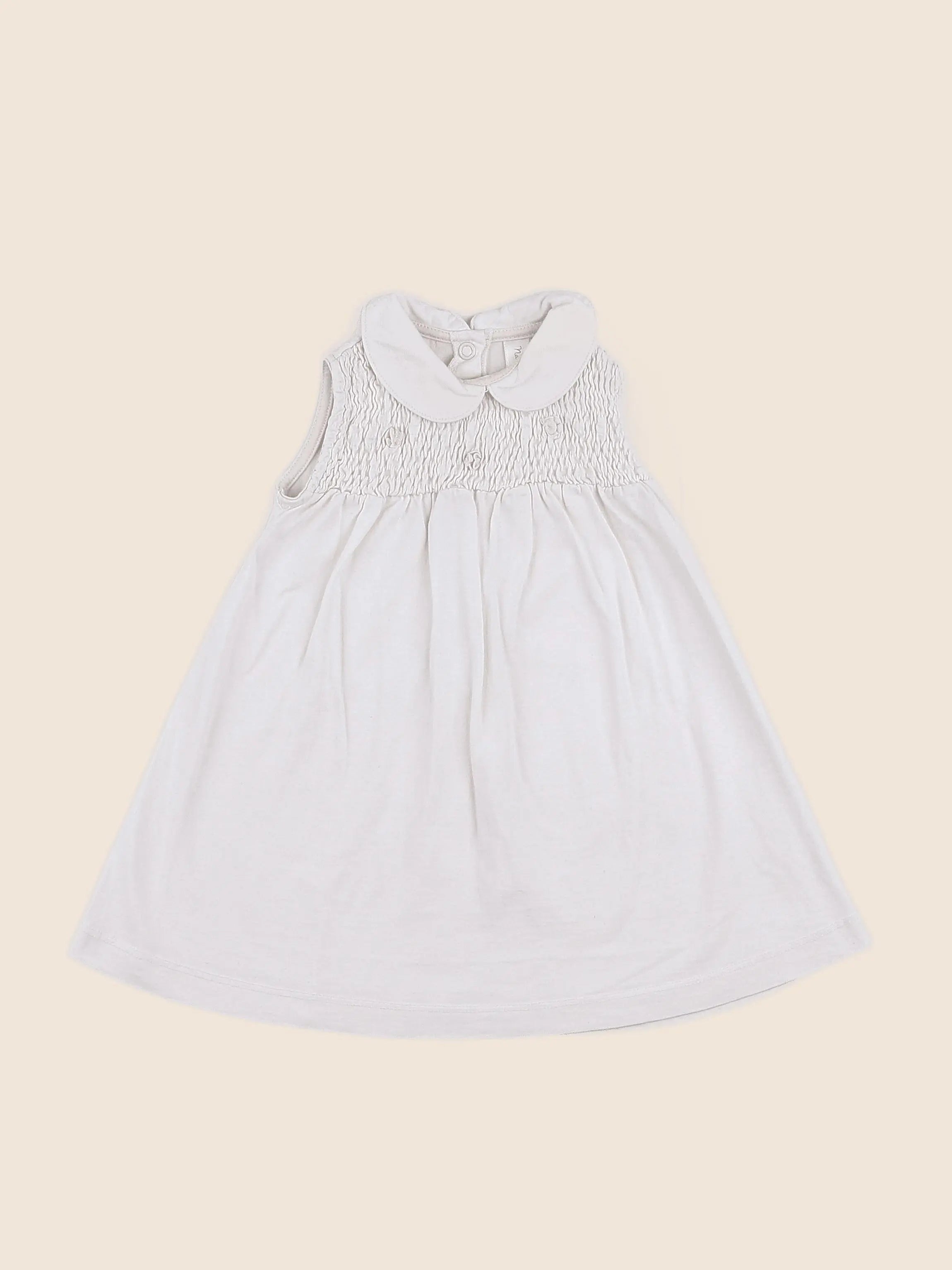 Naturapura - robe beige - 12/18 mois