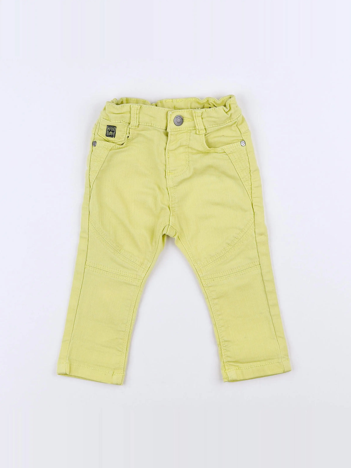 Tape à l'oeil - pantalon jaune - 6 mois