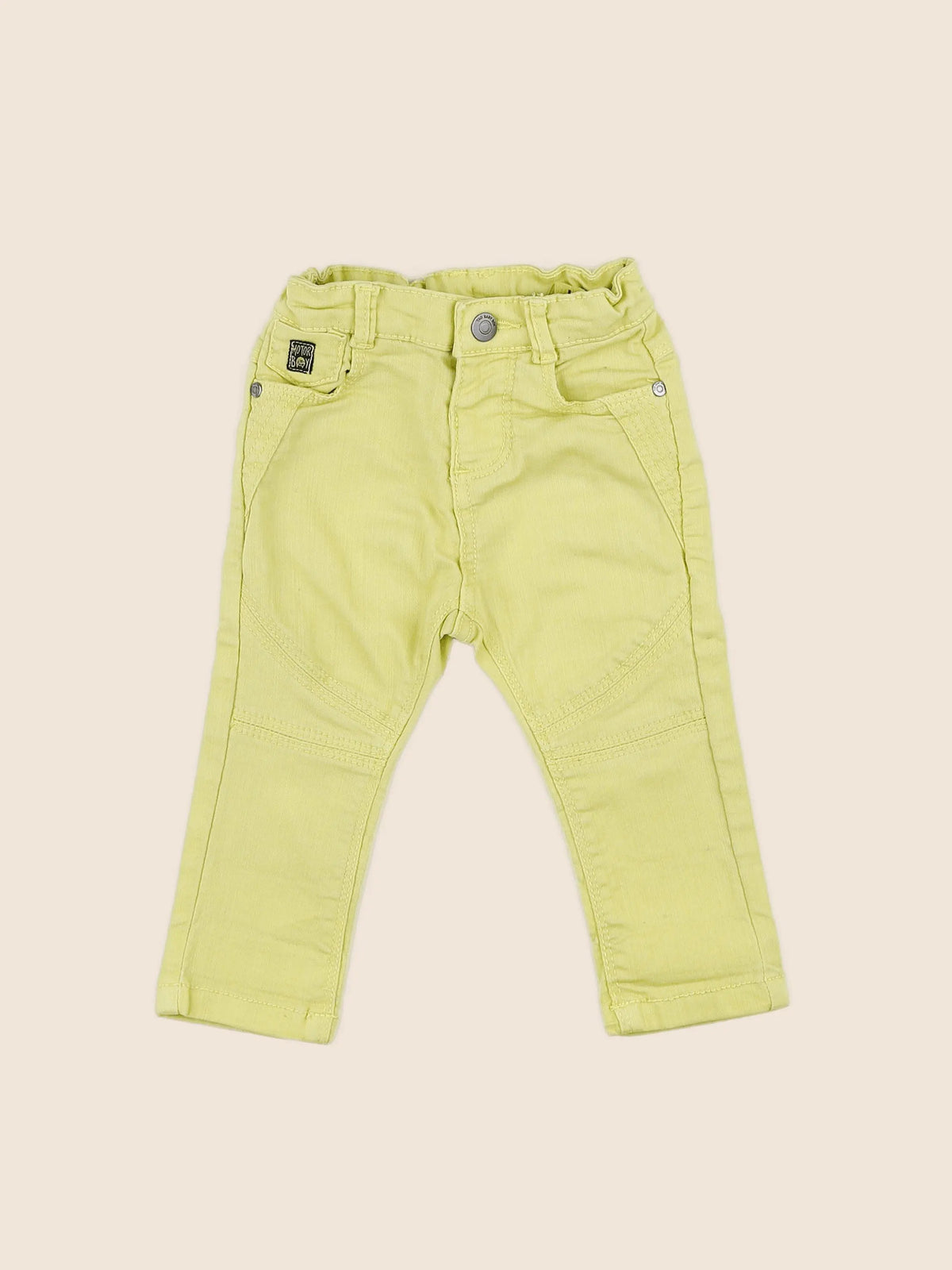 Tape à l'oeil - pantalon jaune - 6 mois