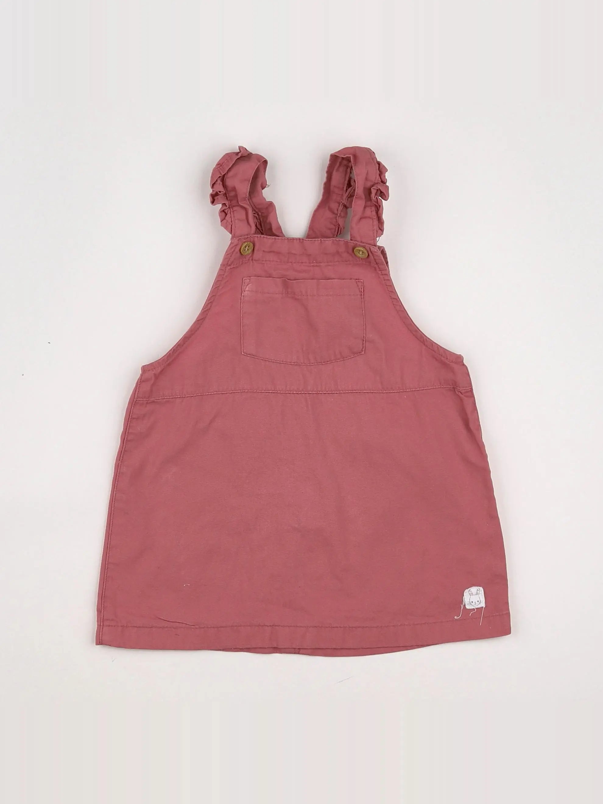 H&M - robe rose - 9/12 mois
