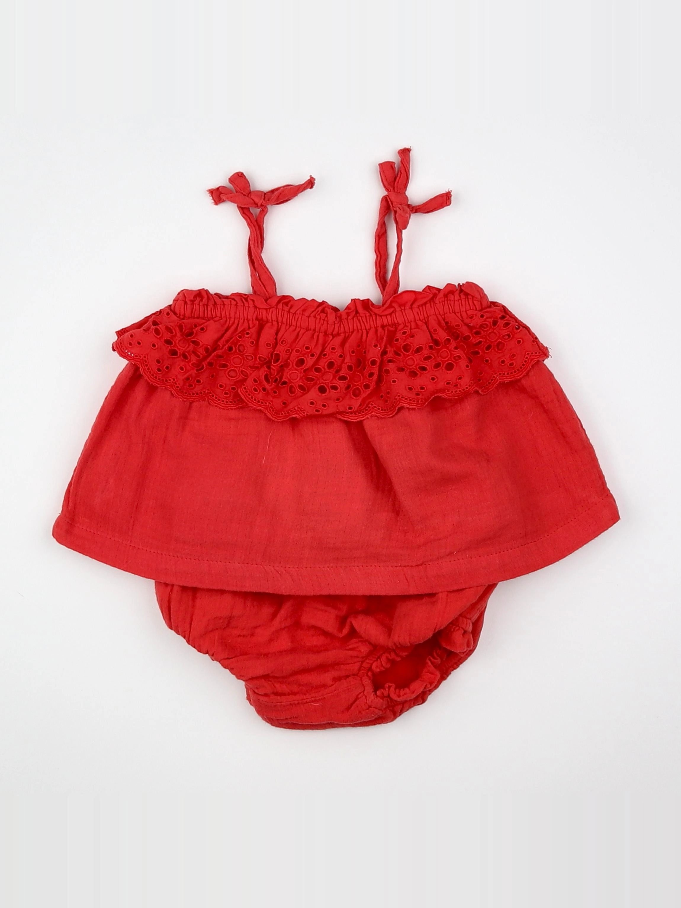 GAP - ensemble rouge - 6/12 mois