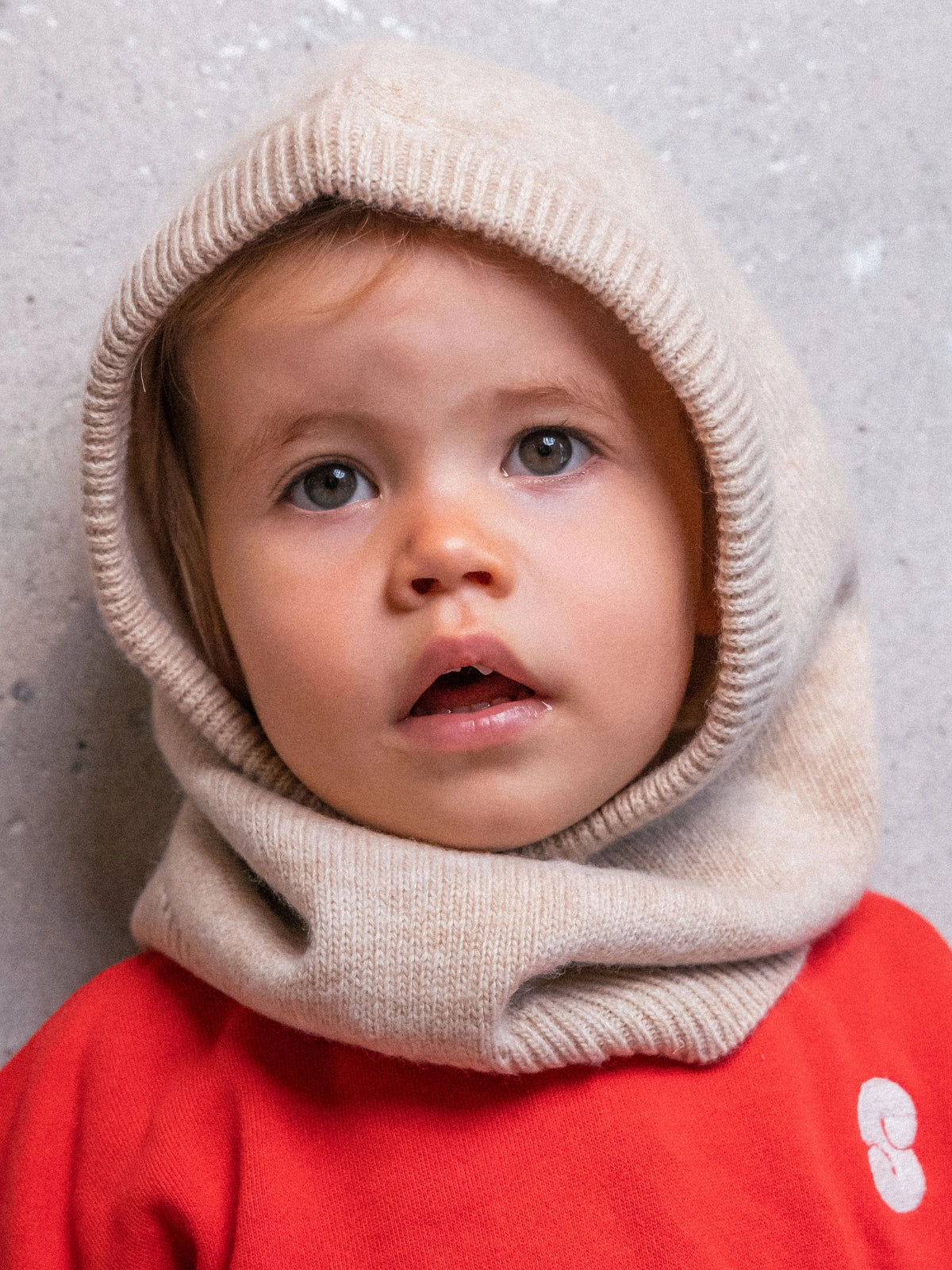 La Cagoule 100% laine Beige Nougat