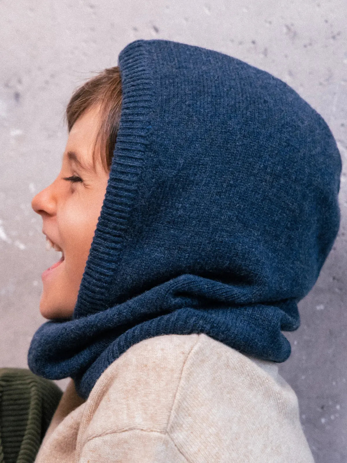 La Cagoule 100% laine Carbone