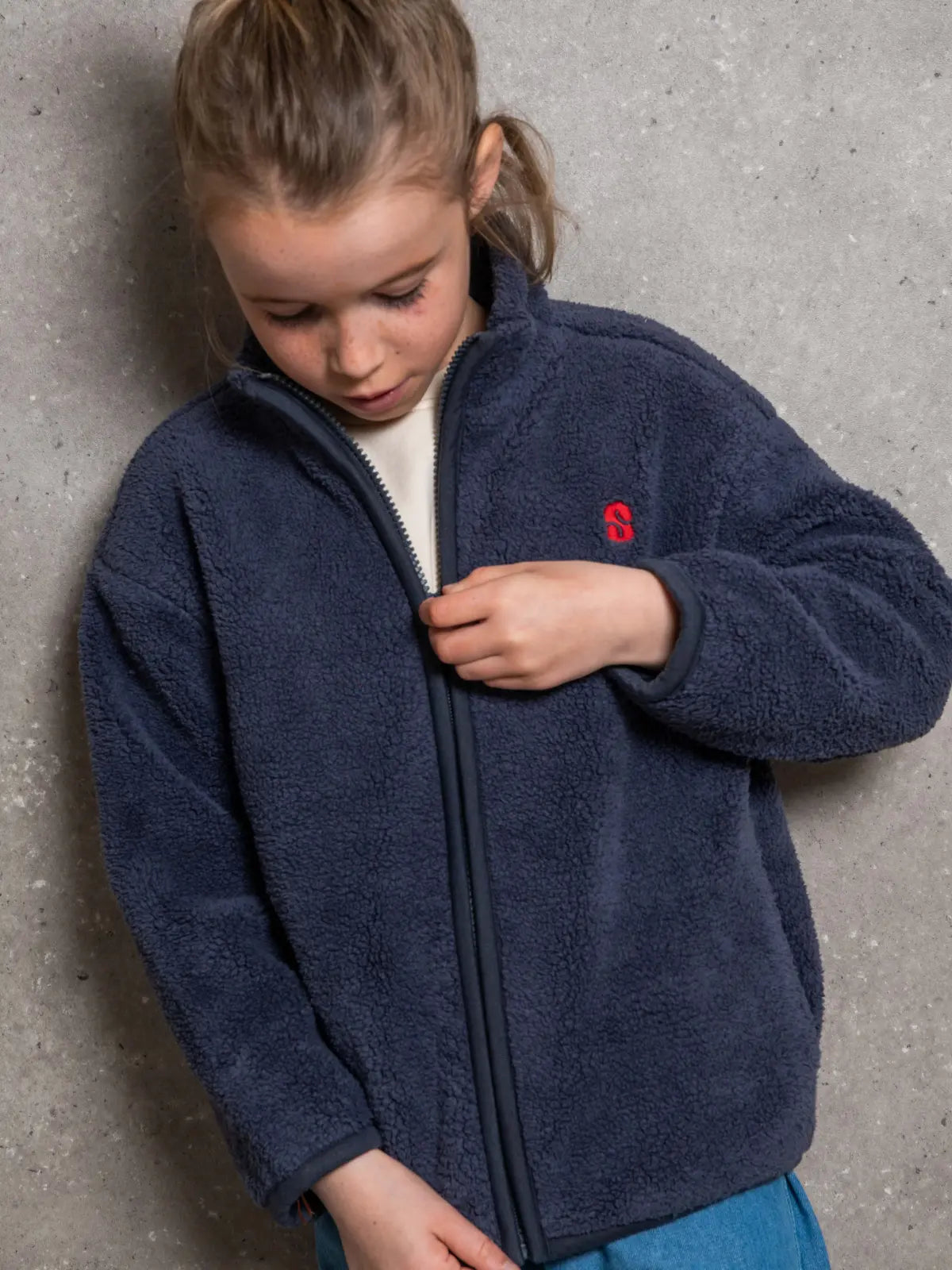 La Veste doudou Ardoise