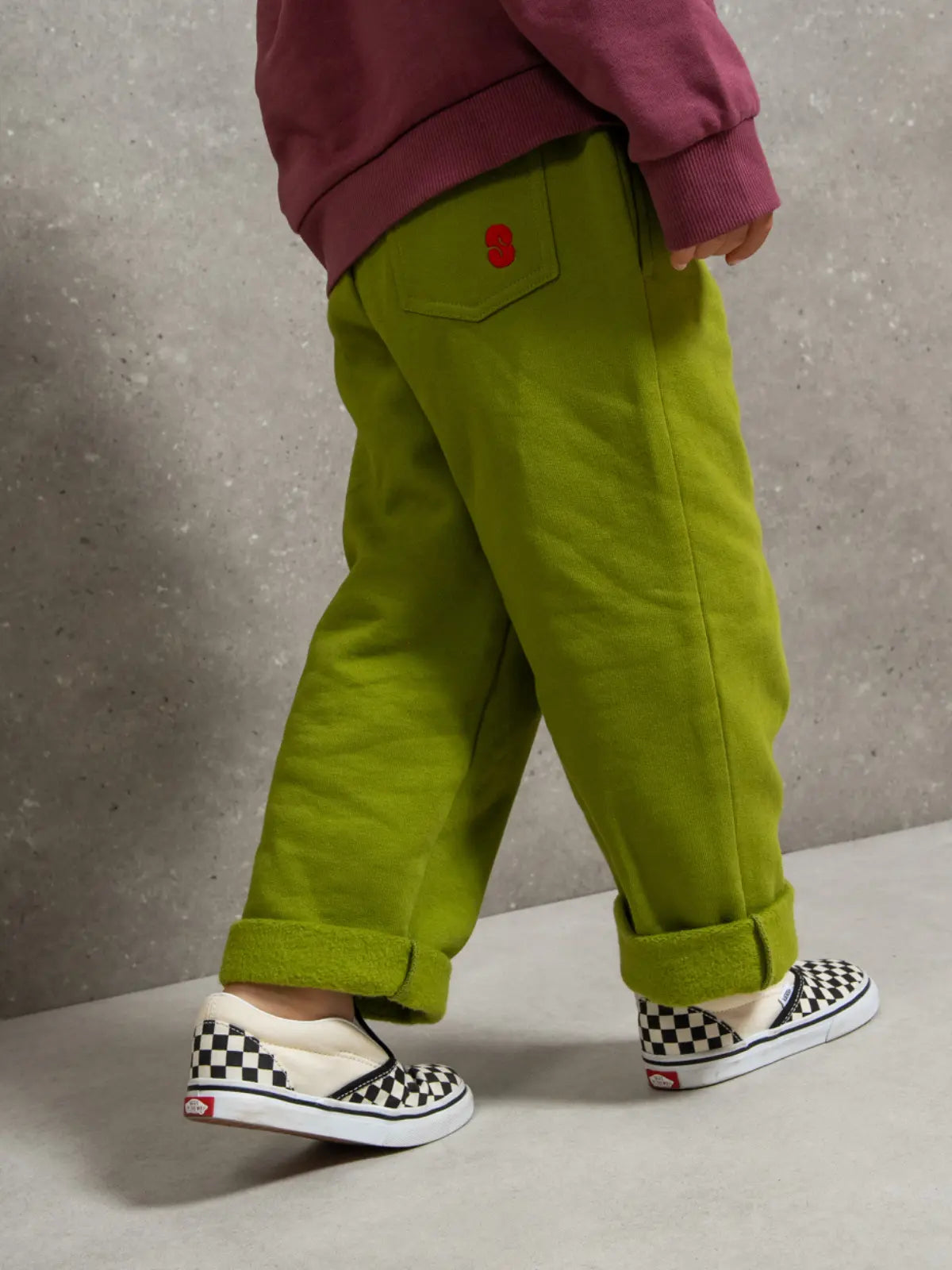 Le pantalon molleton Vert pistache