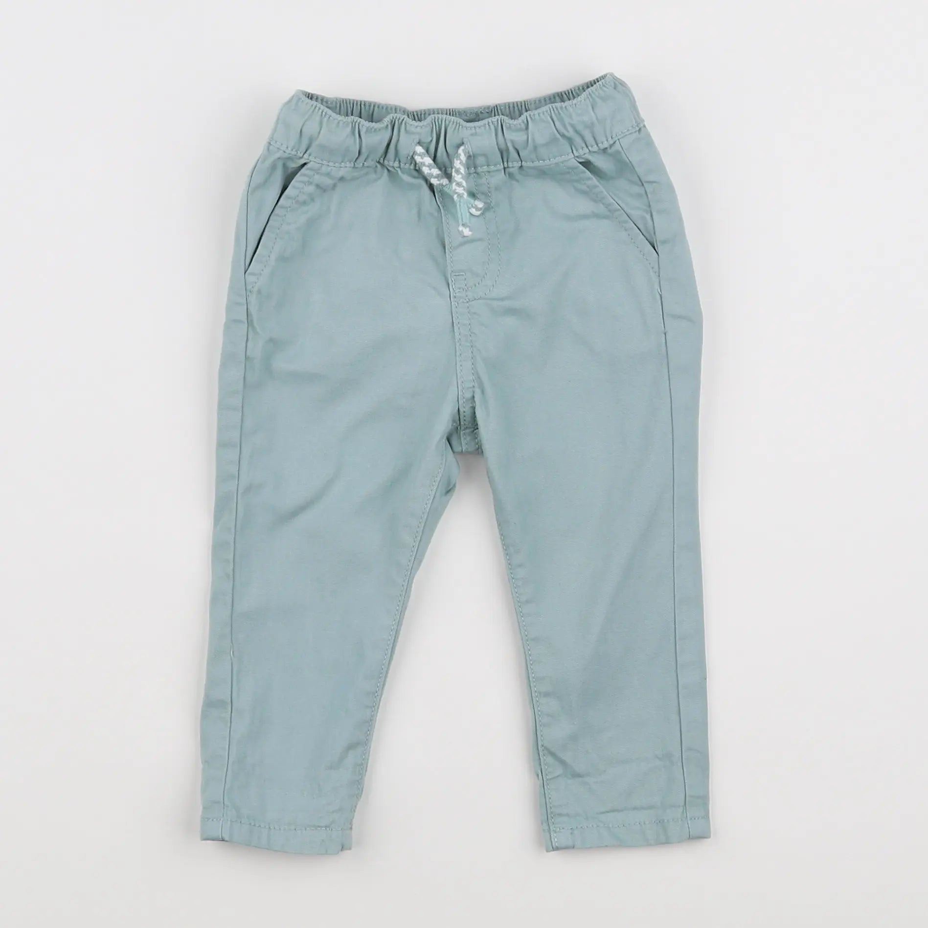 Vertbaudet - pantalon bleu - 6 mois