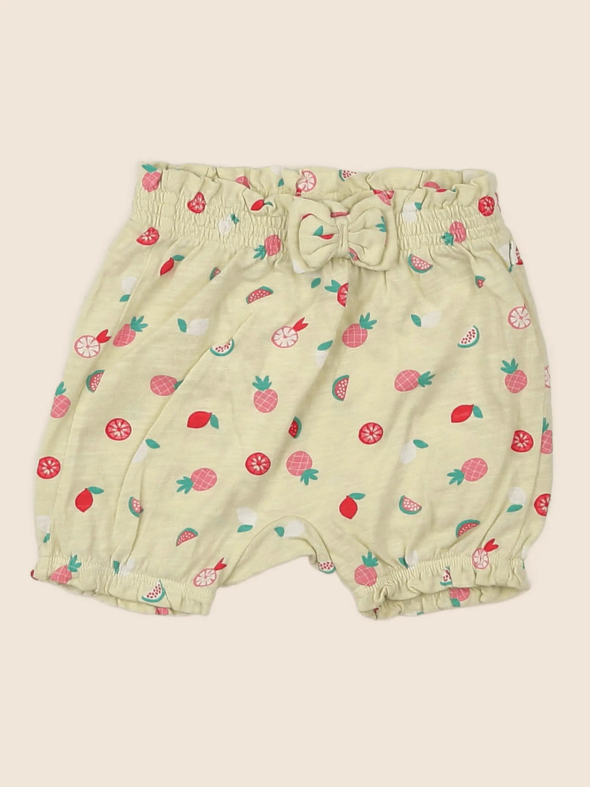 Tape à l'oeil - short jaune - 9 mois