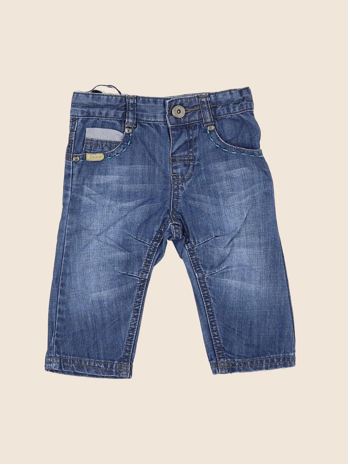 IKKS - jean bleu - 3 mois
