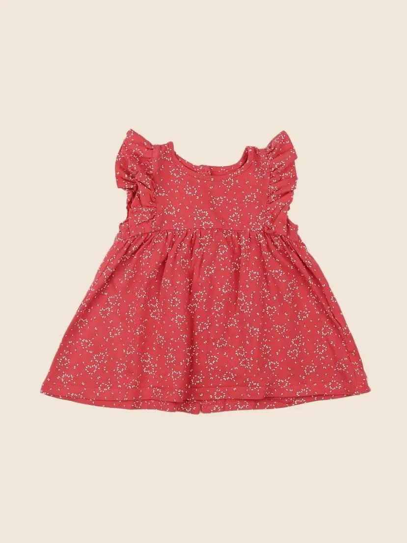 Vertbaudet - robe rose - 9 mois