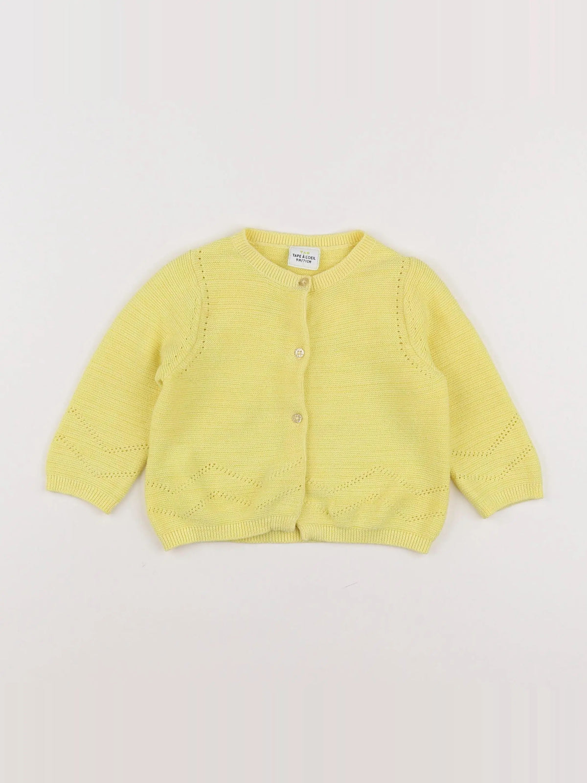 Tape à l'oeil - gilet jaune - 9 mois