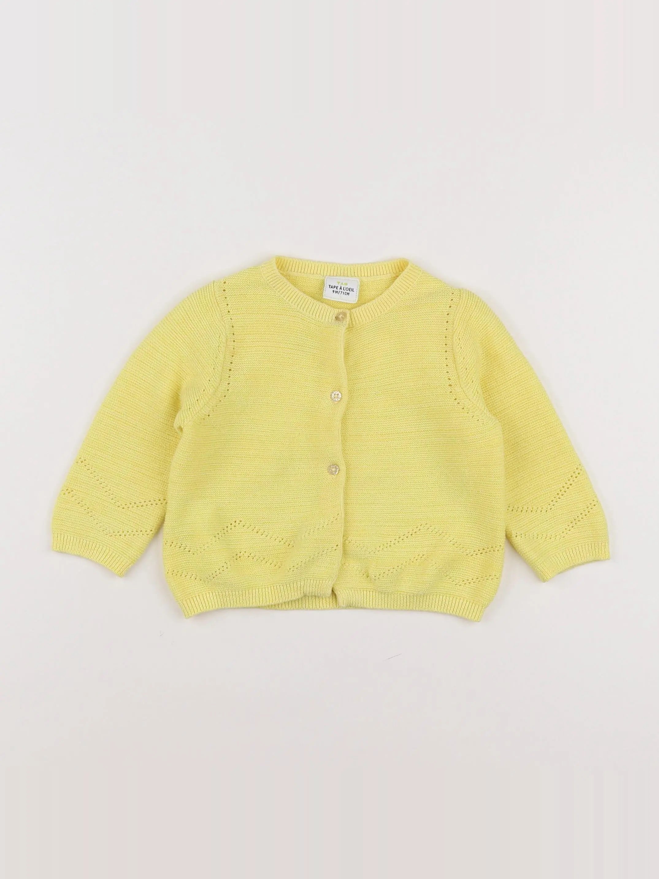 Tape à l'oeil - gilet jaune - 9 mois