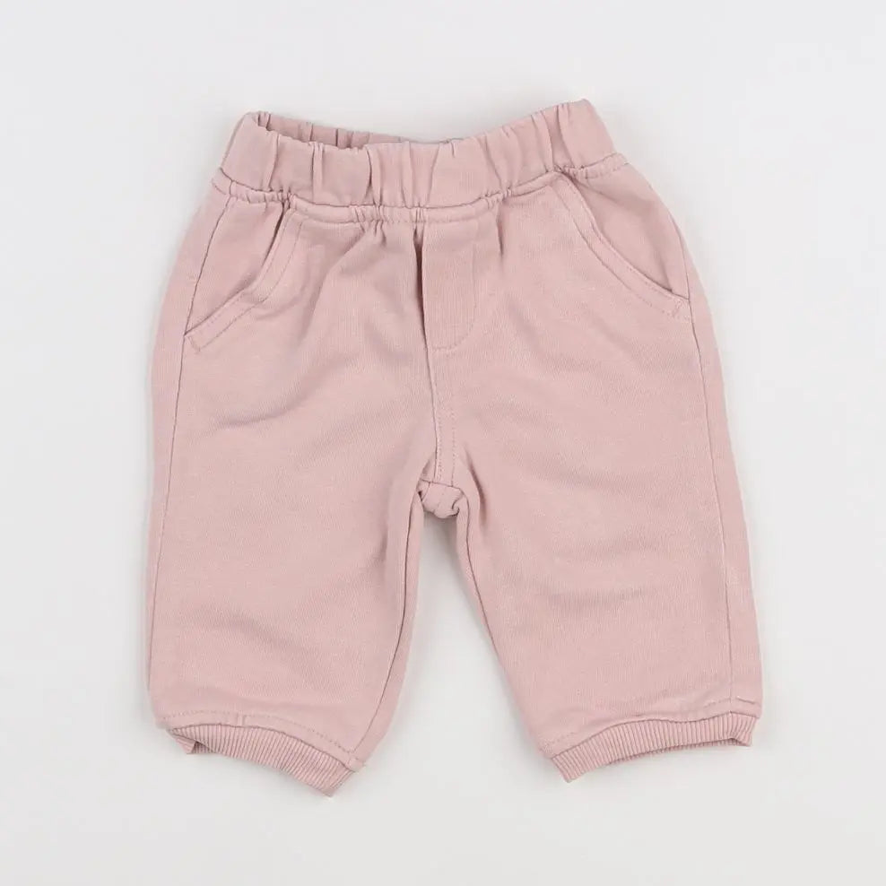Vertbaudet - jogging rose - 3 mois