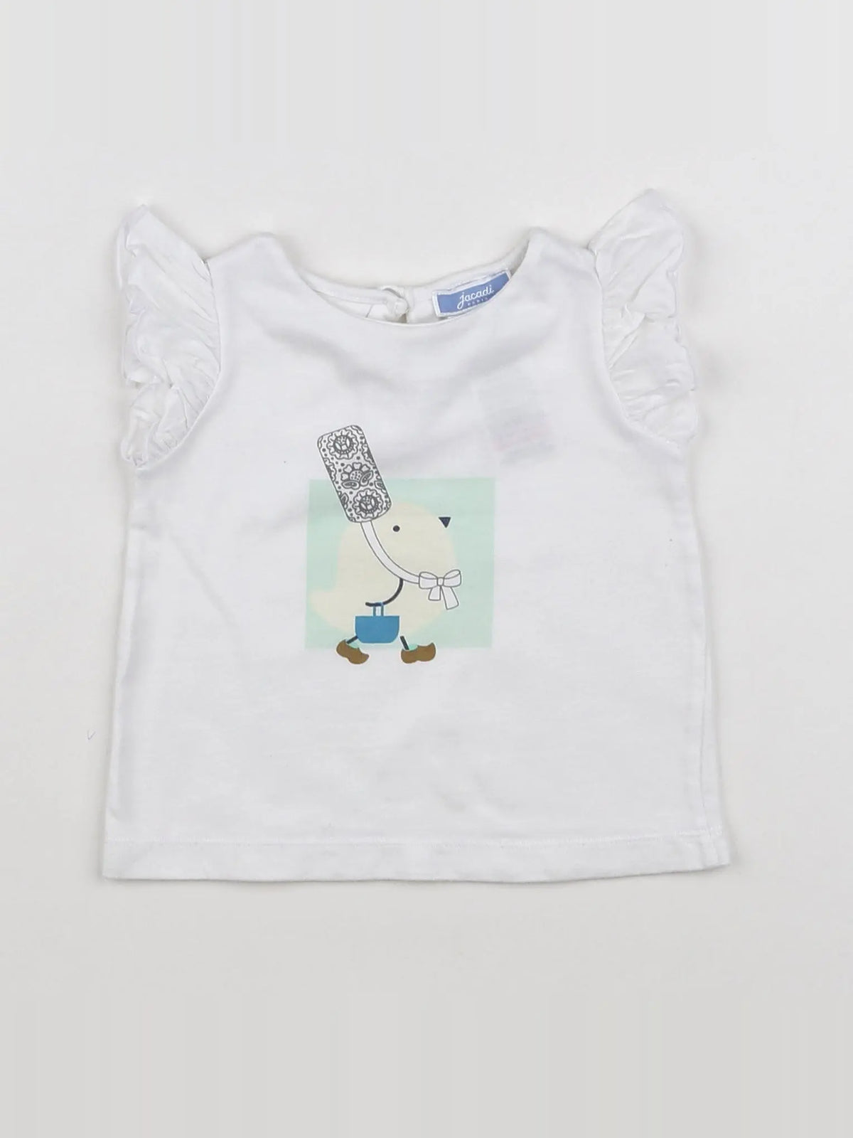 Jacadi - tee-shirt blanc - 12 mois