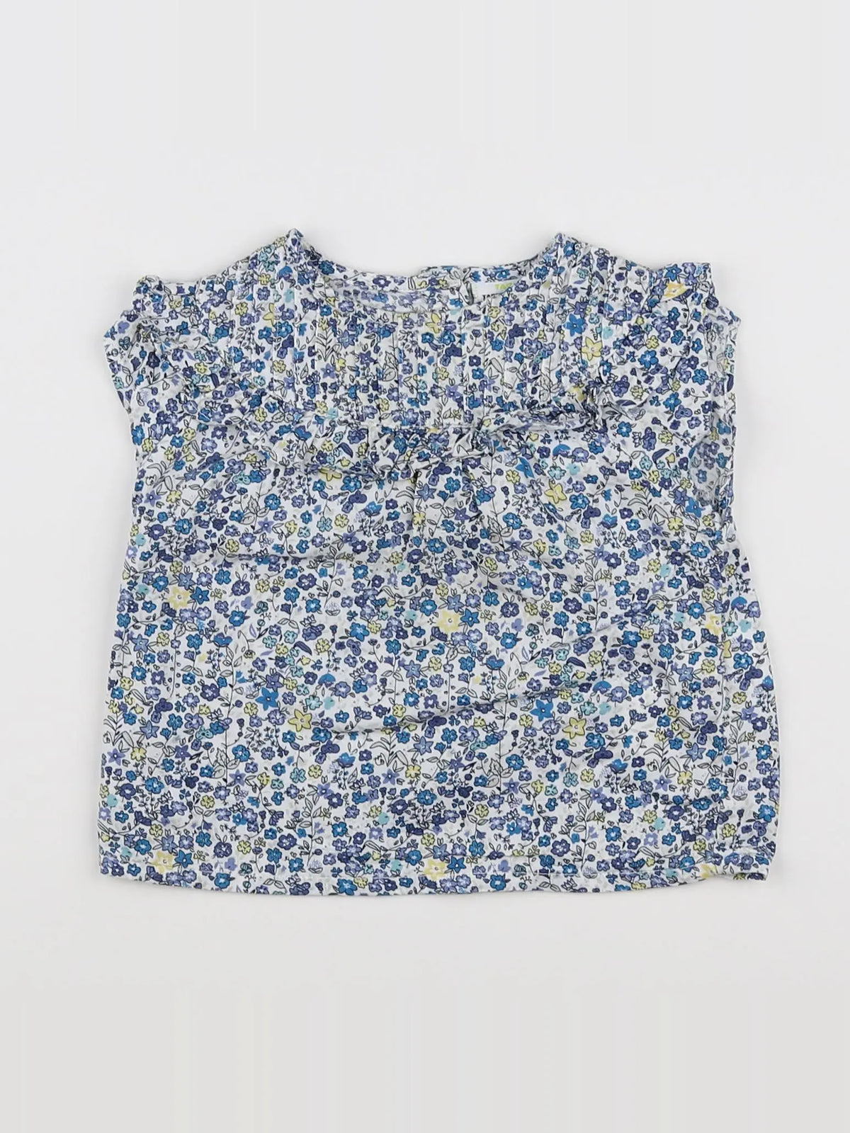 Tape à l'oeil - blouse bleu - 12 mois