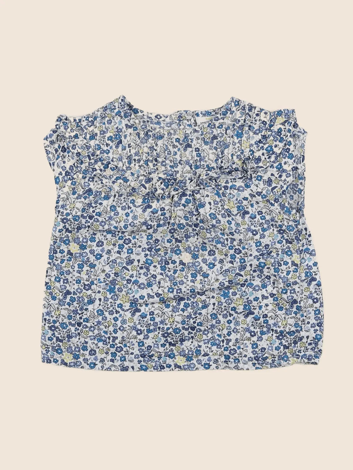 Tape à l'oeil - blouse bleu - 12 mois