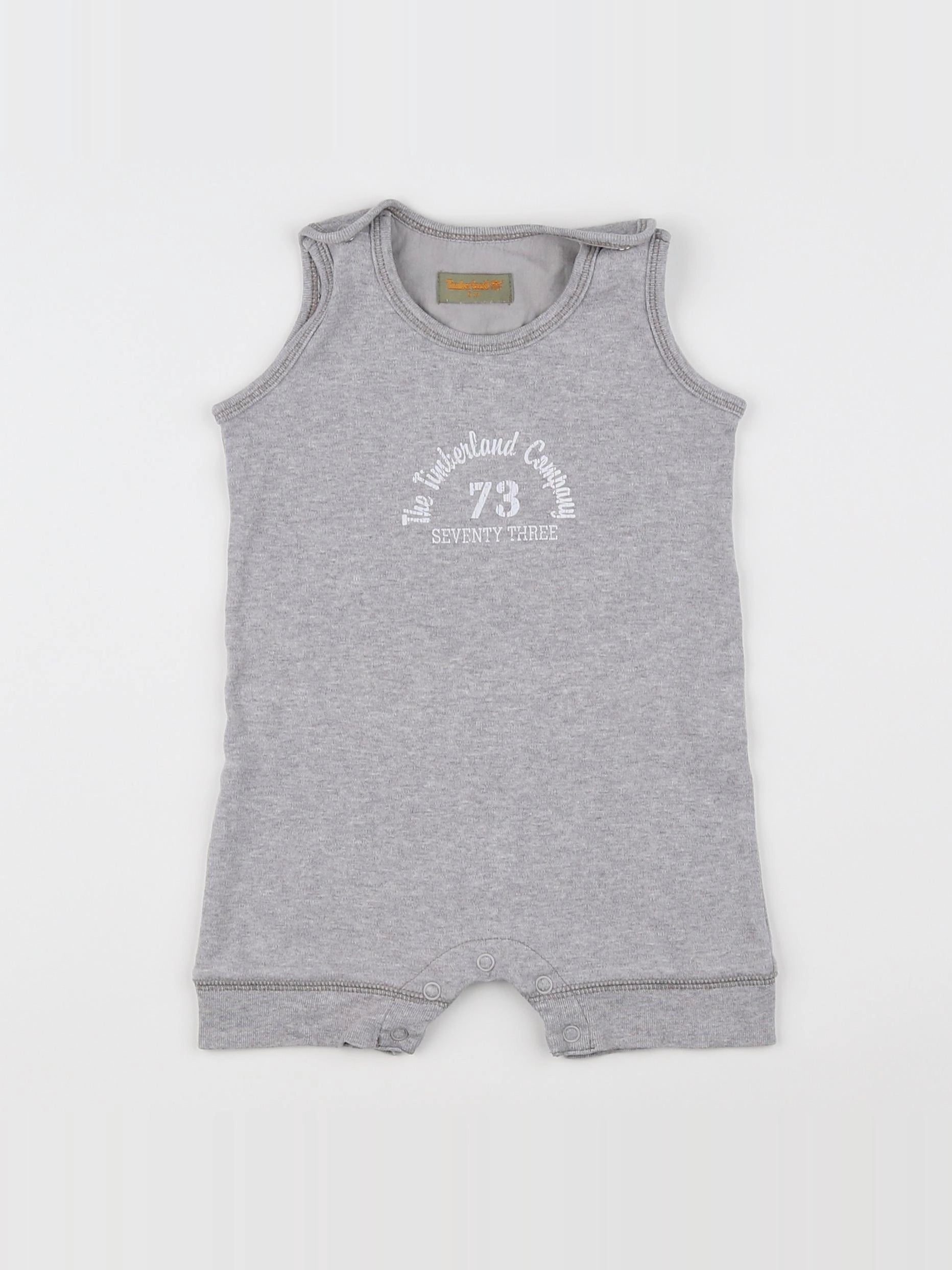 Timberland - pyjama coton gris - 6 mois