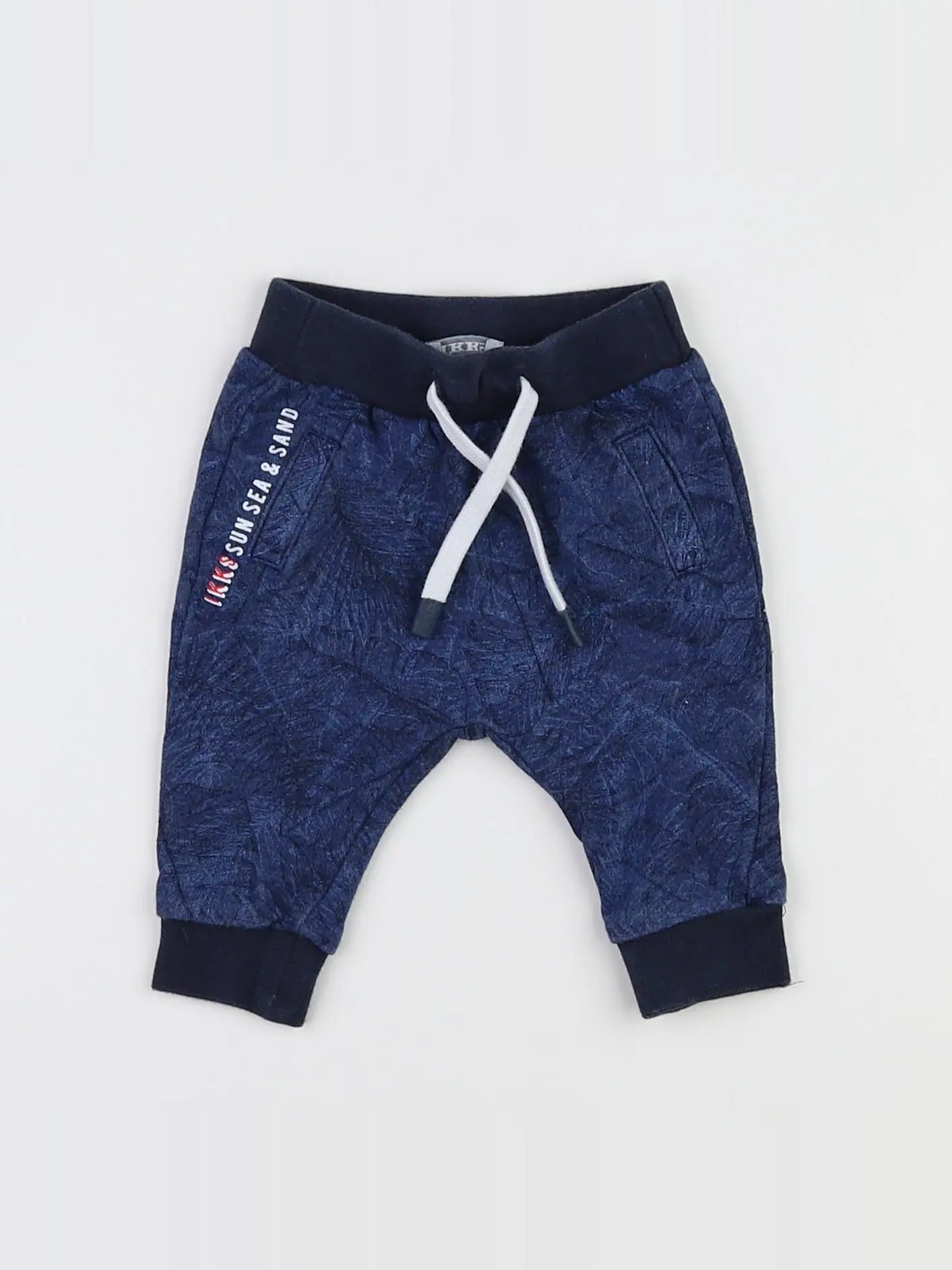 IKKS - jogging bleu - 3 mois