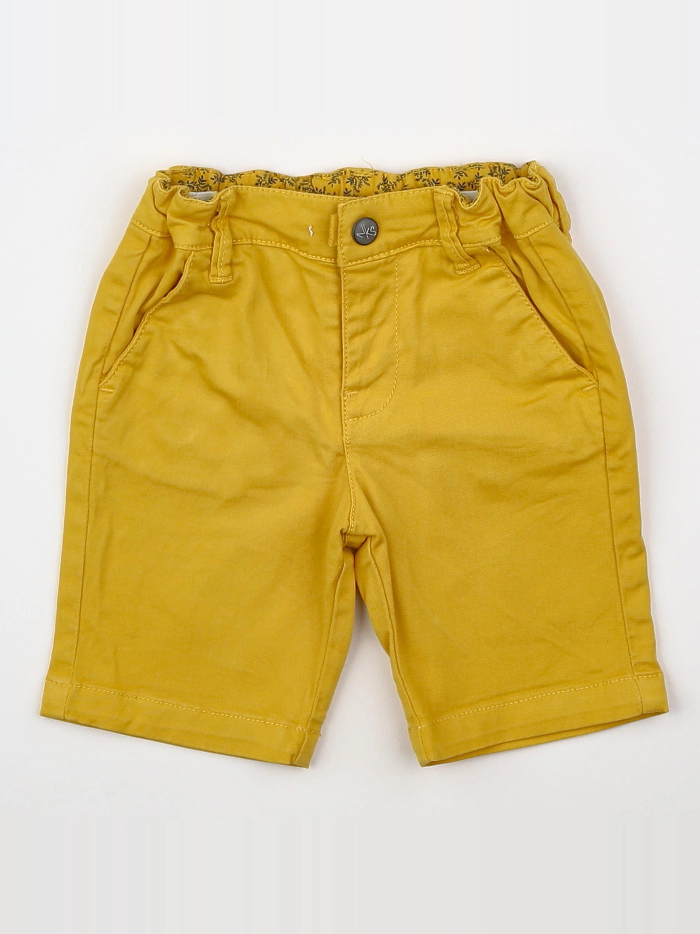 Noukie's - short jaune - 9 mois