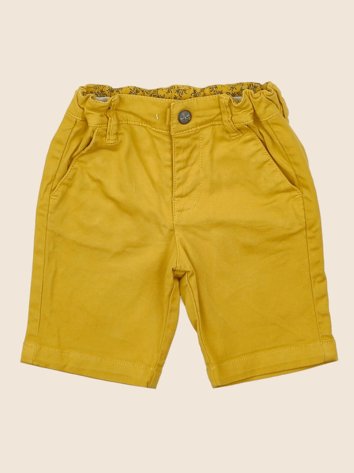 Noukie's - short jaune - 9 mois