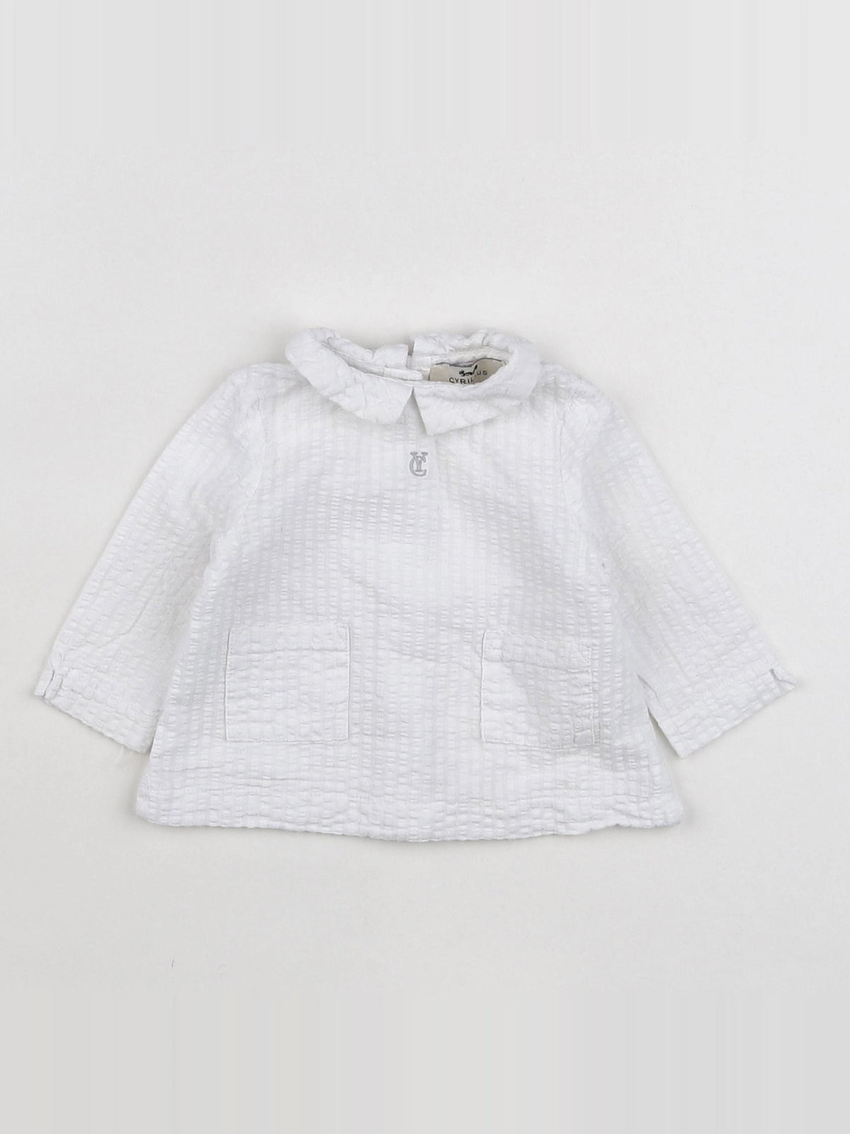 Cyrillus - blouse blanc - 3 mois